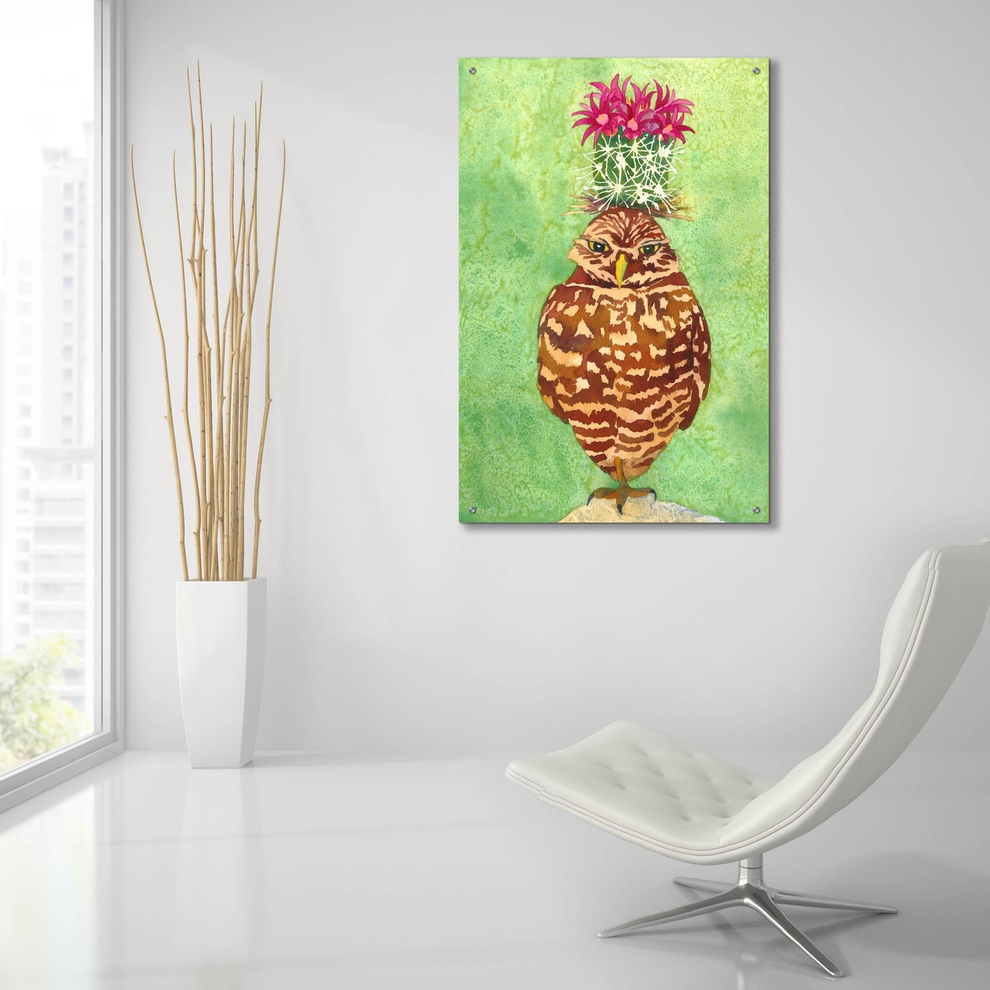 Epic Art 'Ms-Pygmy' by Carissa Luminess, Acrylic Glass Wall Art,24x36