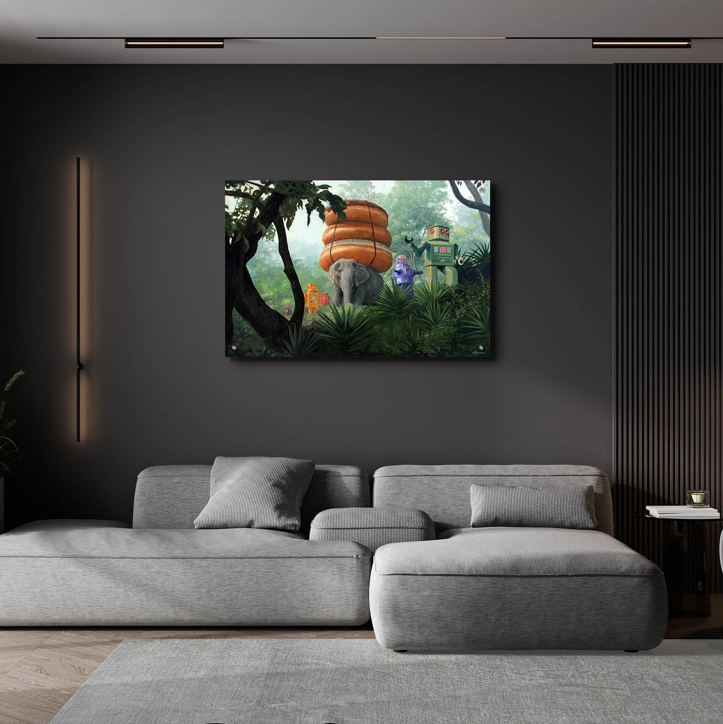 Epic Art 'On Tiger Mountain' by Eric Joyner, Acrylic Glass Wall Art,36x24