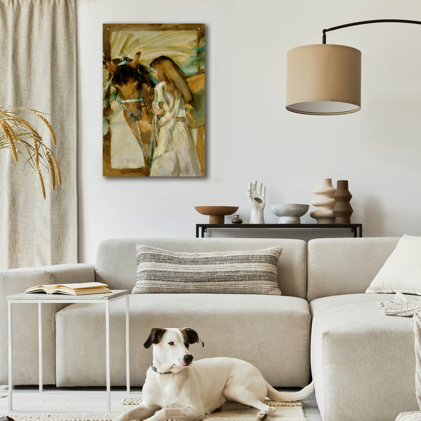 Epic Art 'Friends' by J. E. Knauf, Acrylic Glass Wall Art,24x36