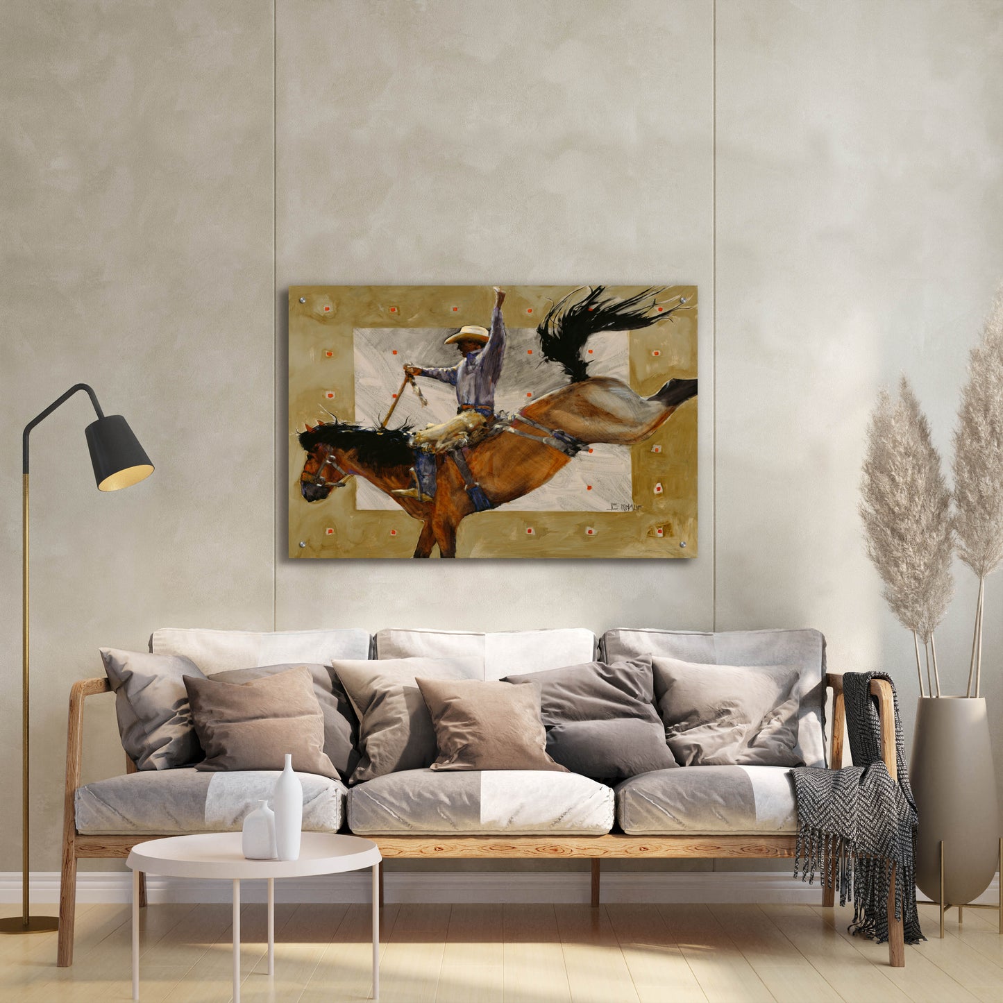 Epic Art 'On The Clock' by J. E. Knauf, Acrylic Glass Wall Art,36x24