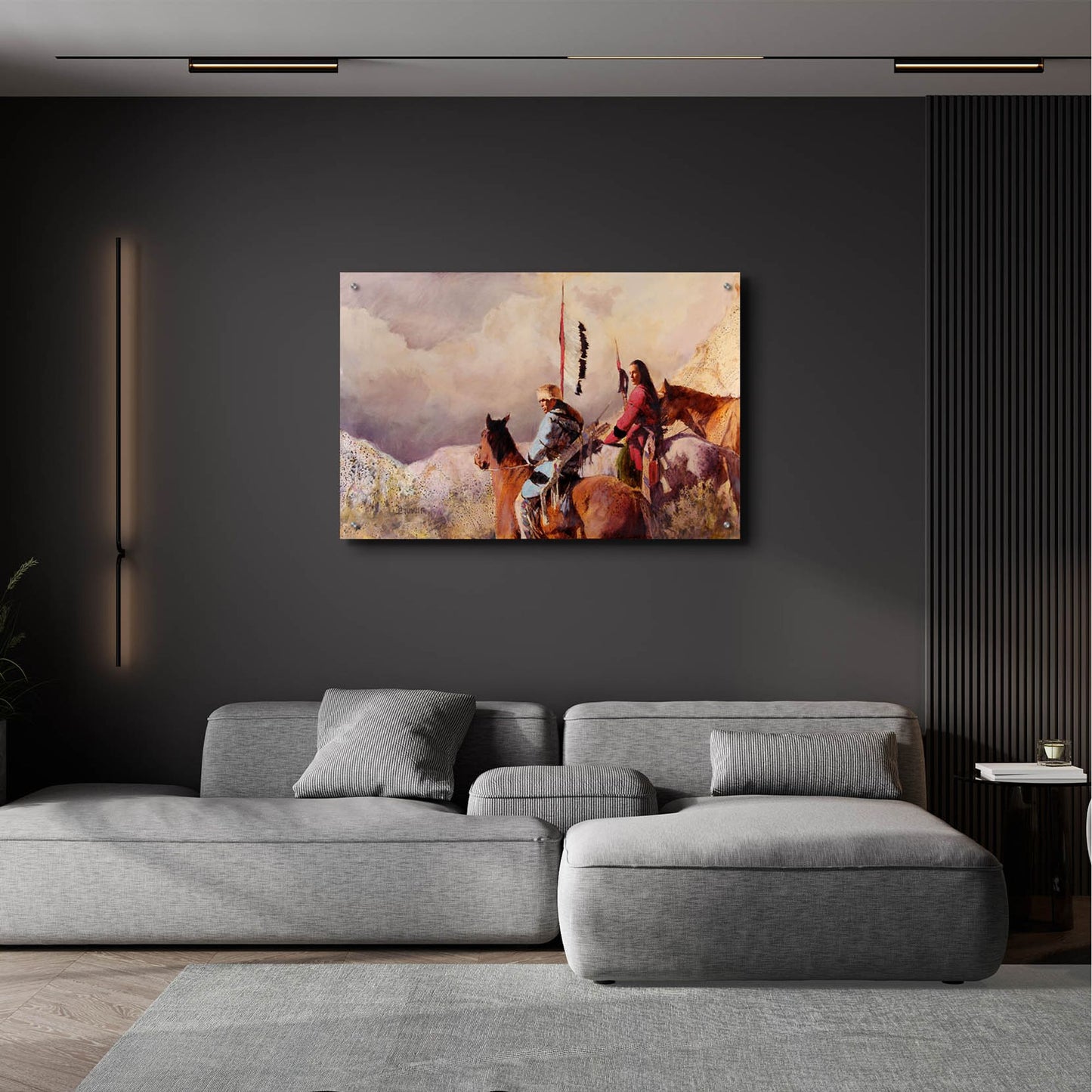 Epic Art 'High Pass' by J. E. Knauf, Acrylic Glass Wall Art,36x24