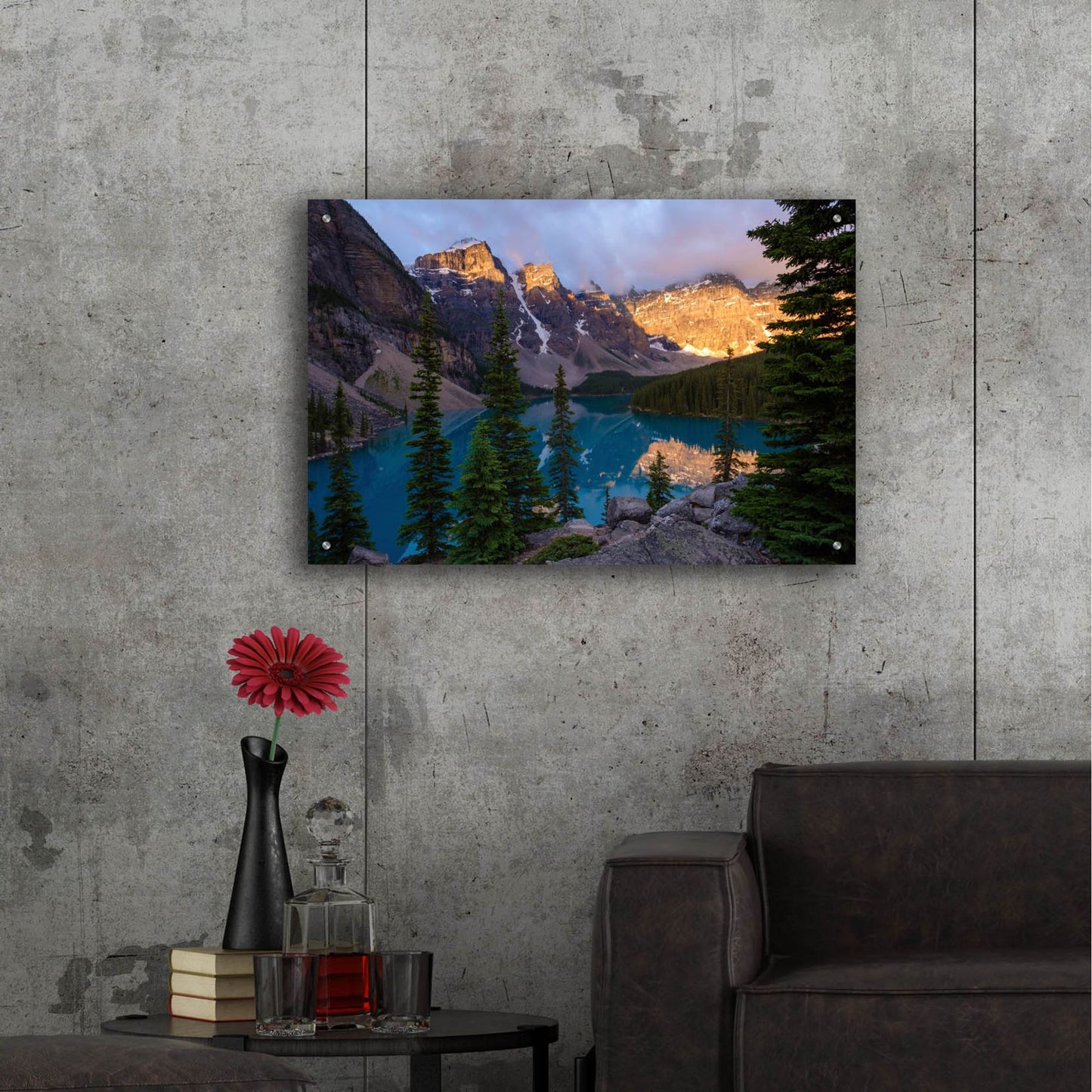 Epic Art 'Moraine Lake 2' by Joe Reimer Photography, Acrylic Glass Wall Art,36x24