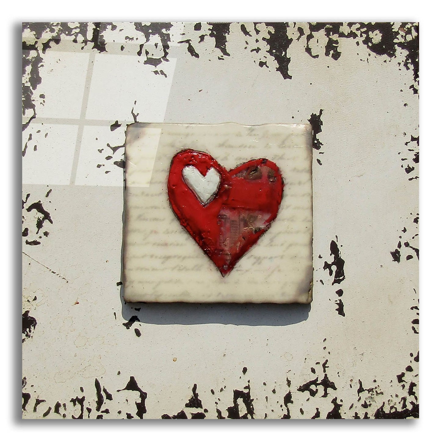 Epic Art 'Once Upon A Love 1' by LovIsArt, Acrylic Glass Wall Art,36x36