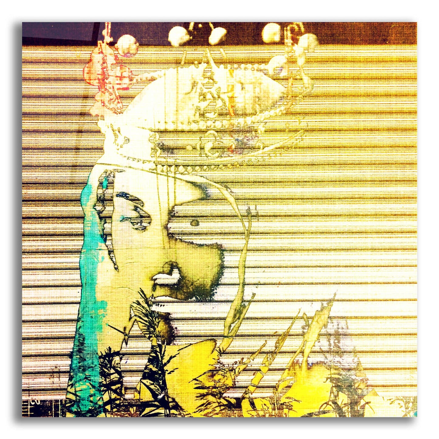 Epic Art 'Regal Memories' by LovIsArt, Acrylic Glass Wall Art,36x36