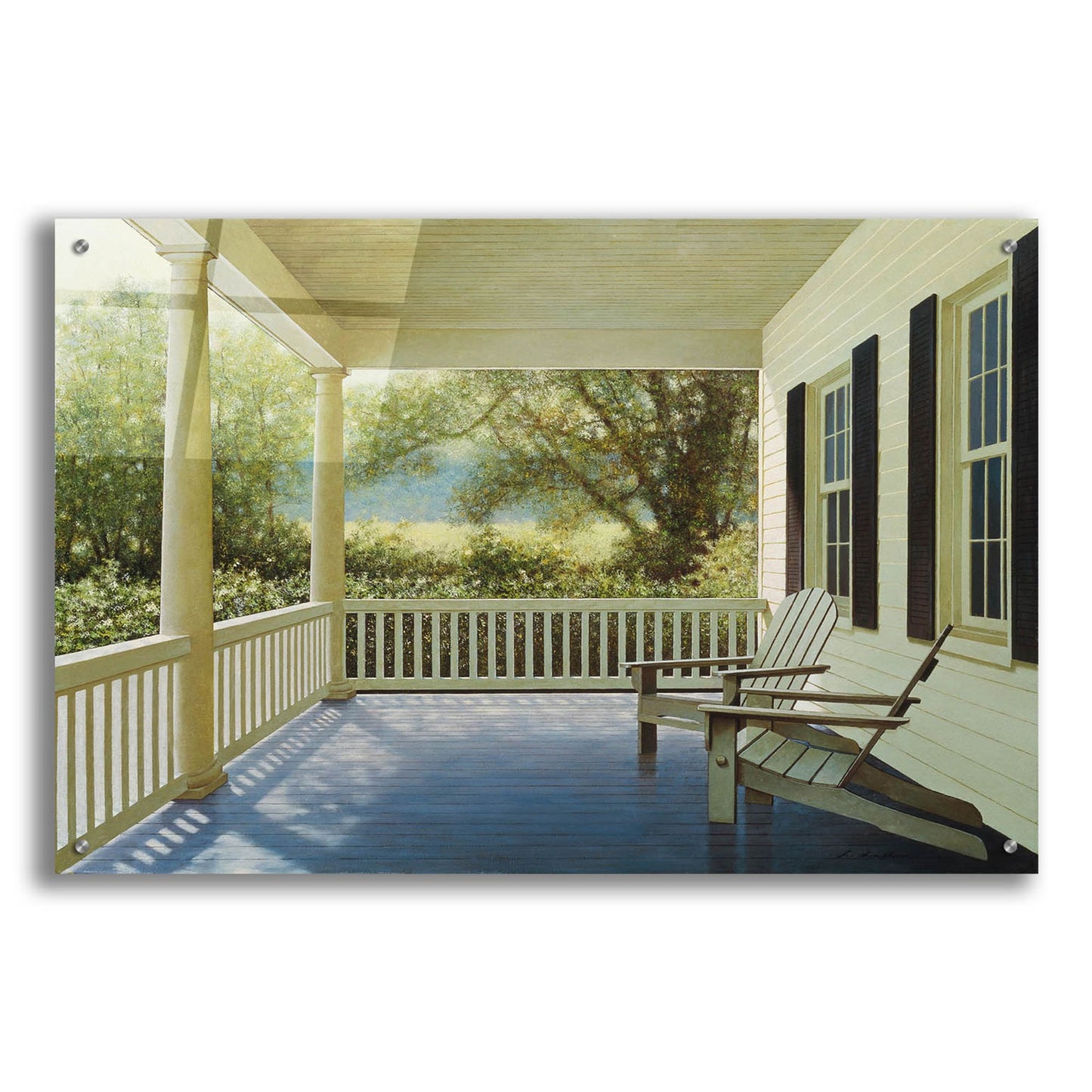 Epic Art 'Friends' by Zhen-Huan Lu, Acrylic Glass Wall Art