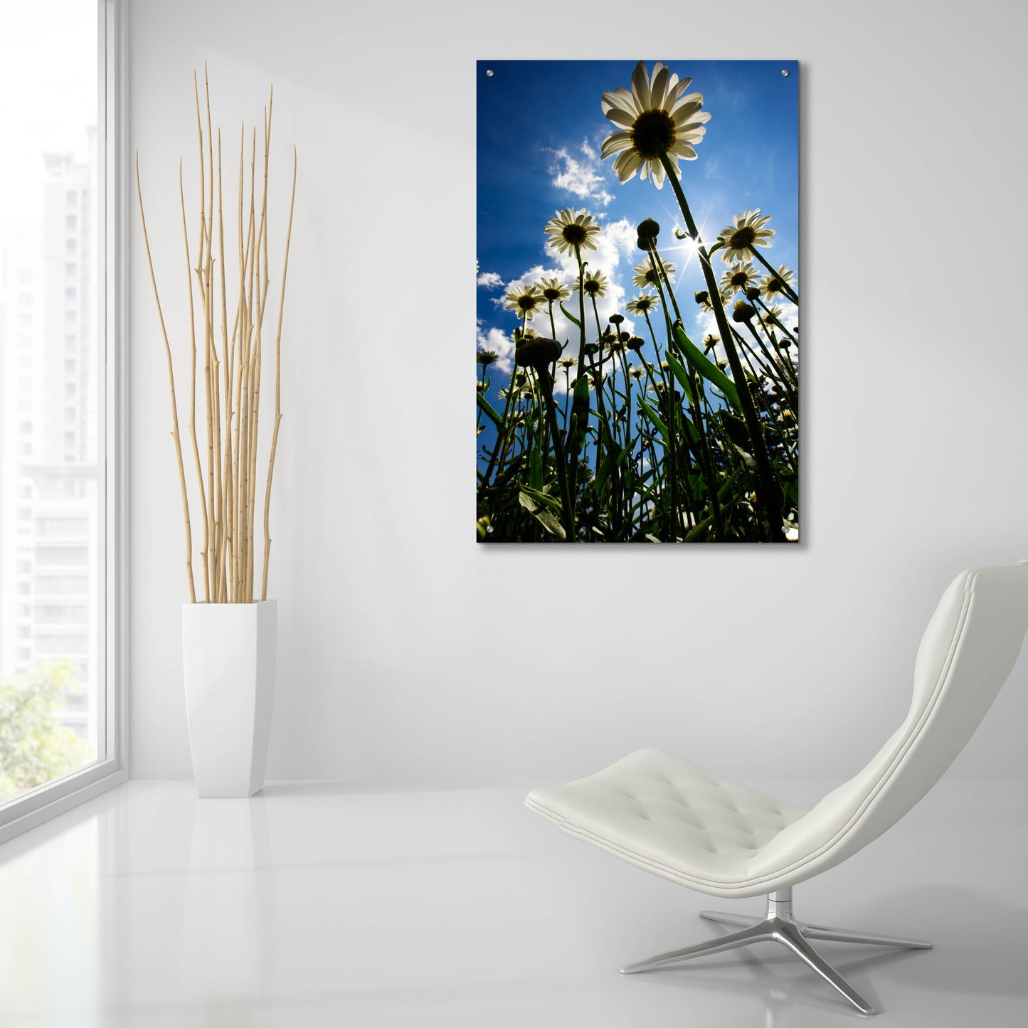 Epic Art 'Reach For The Sky' by Rick Berk, Acrylic Glass Wall Art,24x36