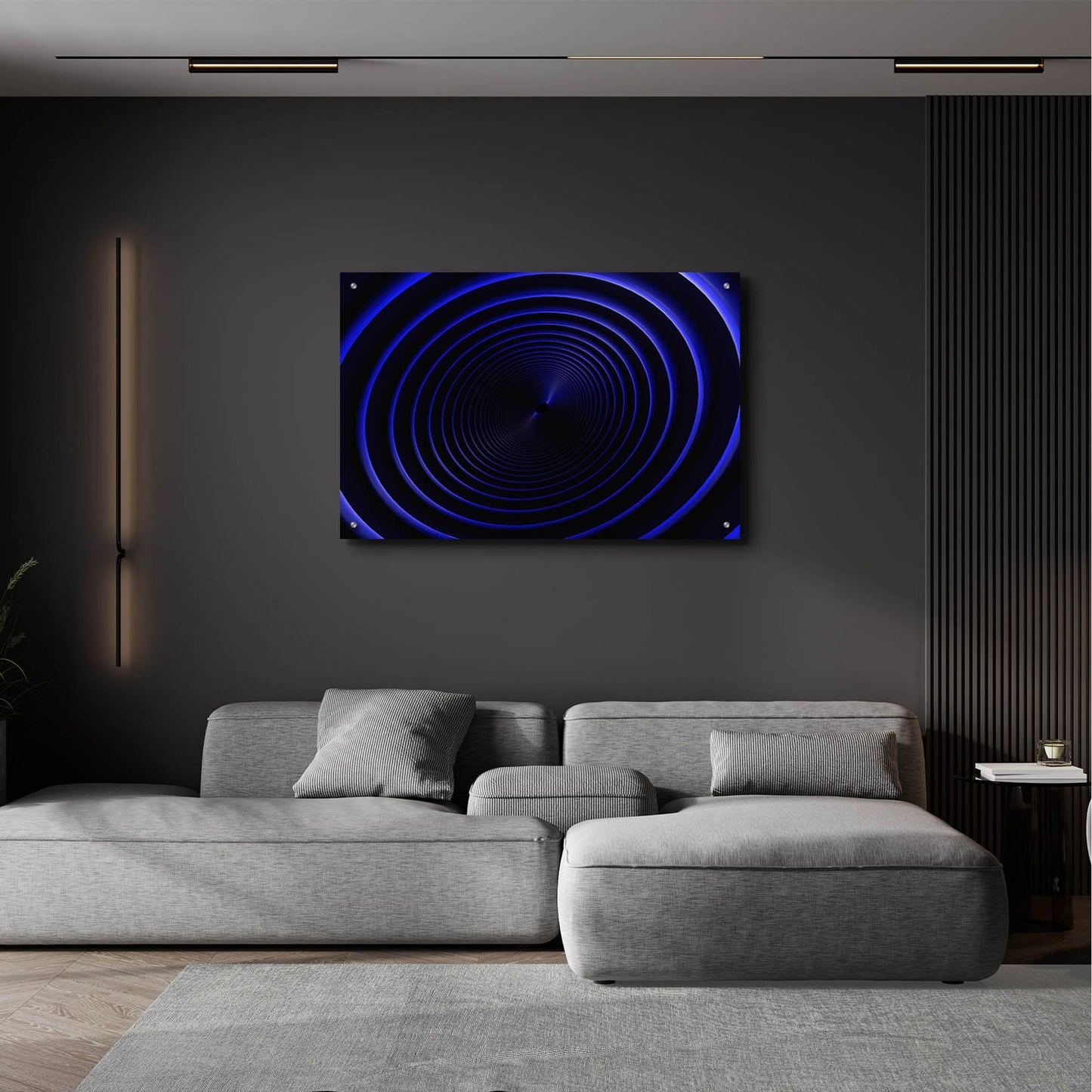 Epic Art 'Into The Base' by Epic Portfolio, Acrylic Glass Wall Art,36x24