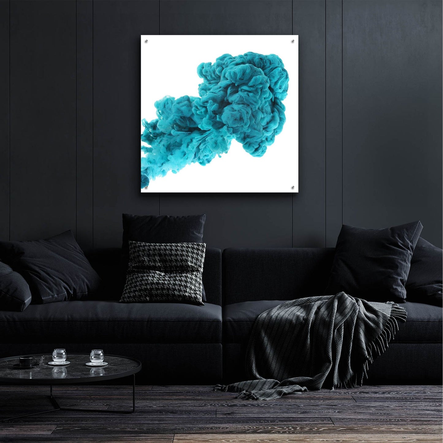 Epic Art 'Exhale' by Epic Portfolio, Acrylic Glass Wall Art,36x36