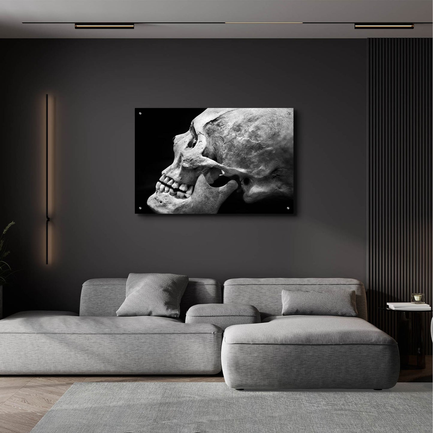 Epic Art 'The Beauty of Bones 2' by Ben Heine, Acrylic Glass Wall Art,36x24