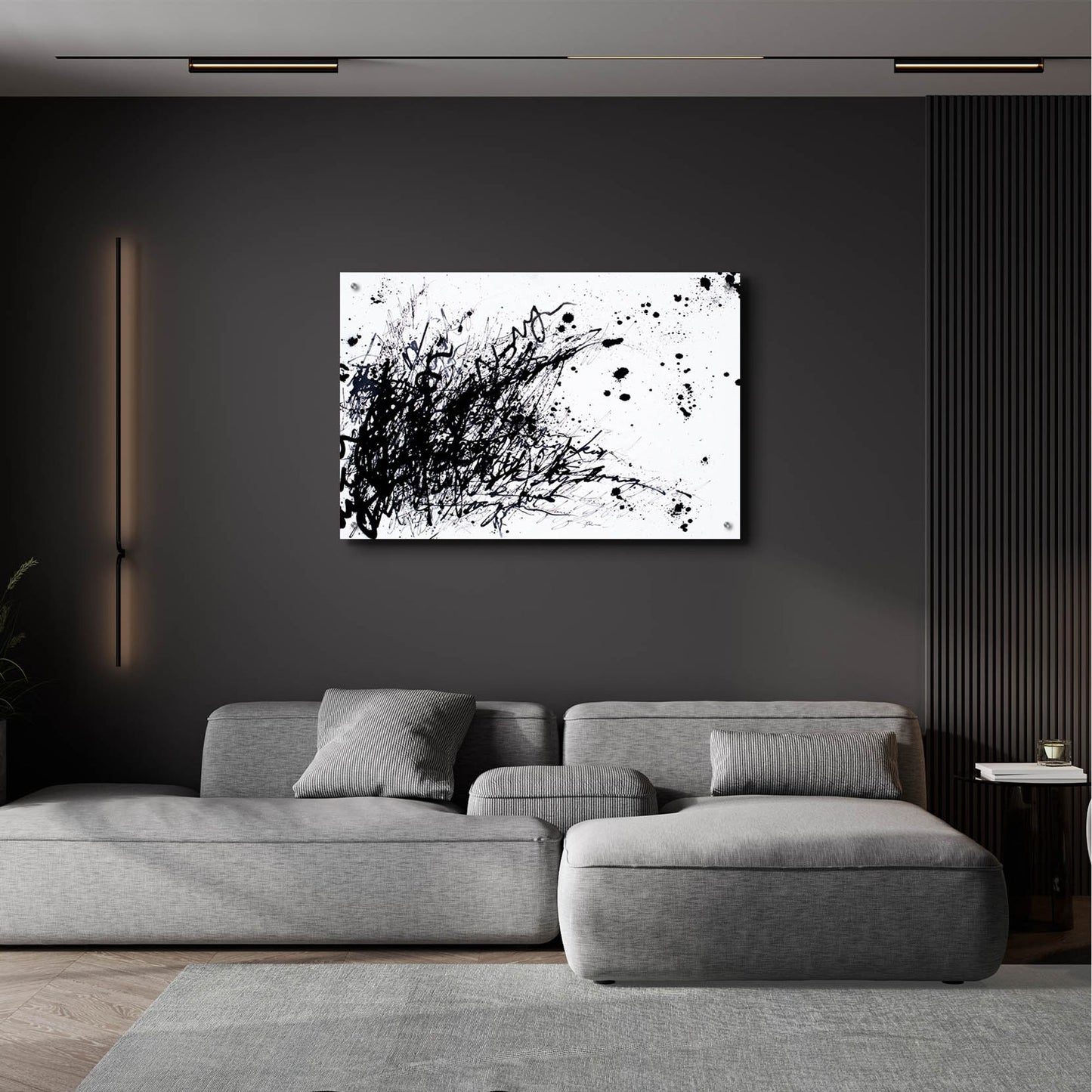 Epic Art 'Cougar Magnum Bullet' by Hanna Bruer, Acrylic Glass Wall Art,36x24