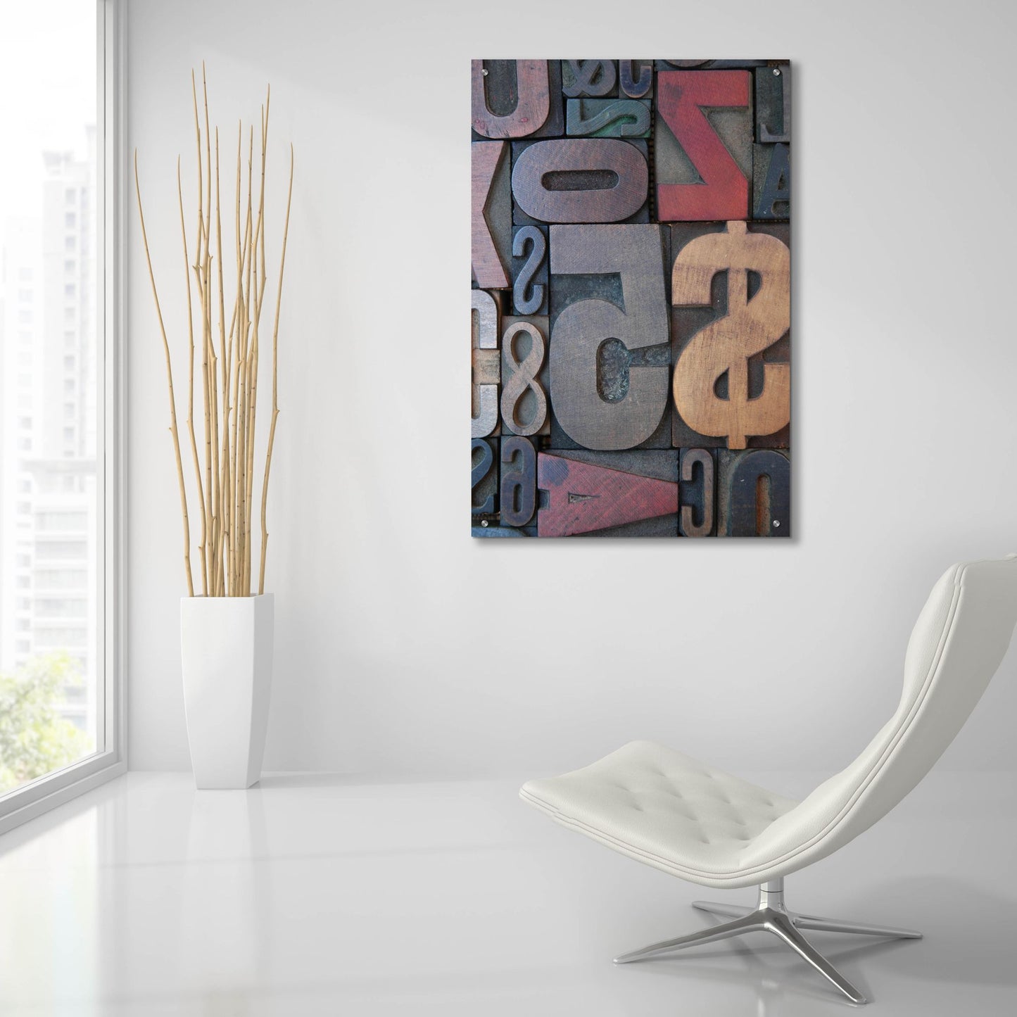 Epic Art 'Typography Photography 8' by Holli Conger, Acrylic Glass Wall Art,24x36