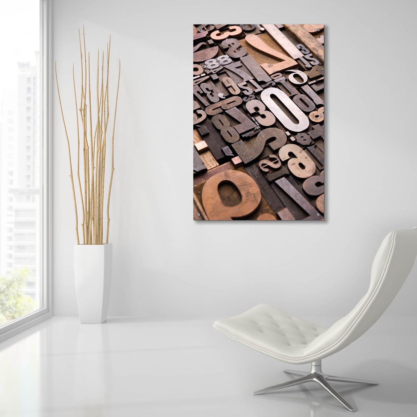 Epic Art 'Typography Photography 11' by Holli Conger, Acrylic Glass Wall Art,24x36