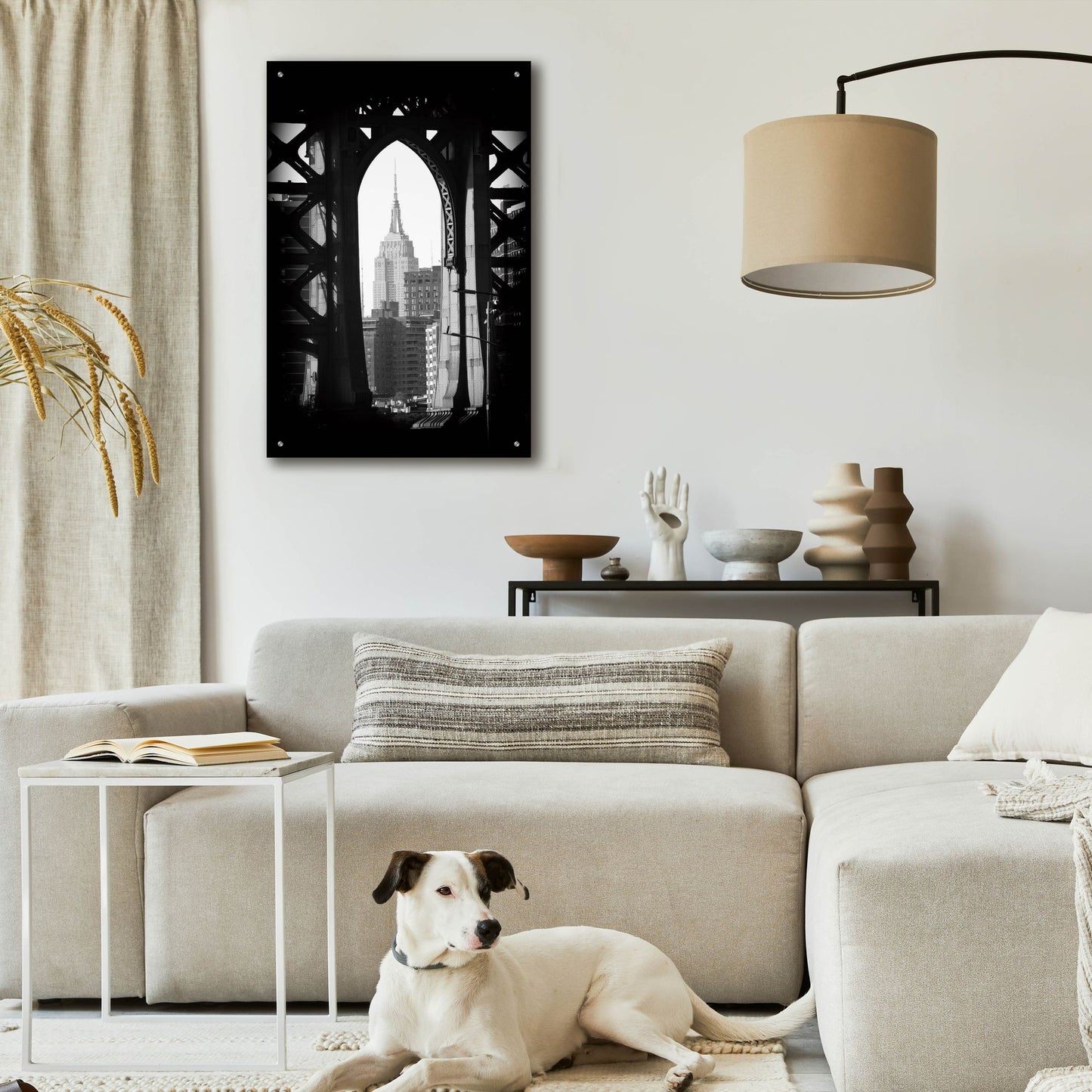 Epic Art 'New York 2' by Carina Okula, Acrylic Glass Wall Art,24x36