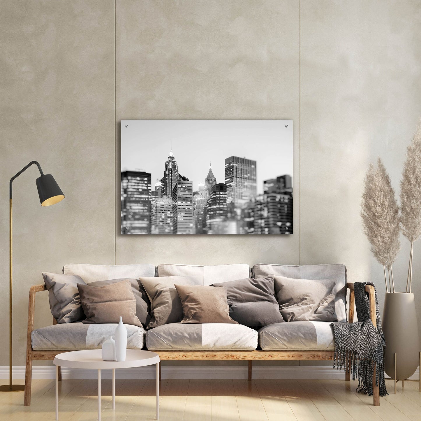 Epic Art 'New York 3' by Carina Okula, Acrylic Glass Wall Art,36x24