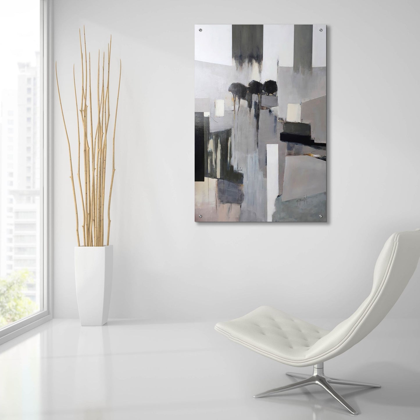 Epic Art 'Remain Standing' by Fanou Montel, Acrylic Glass Wall Art,24x36