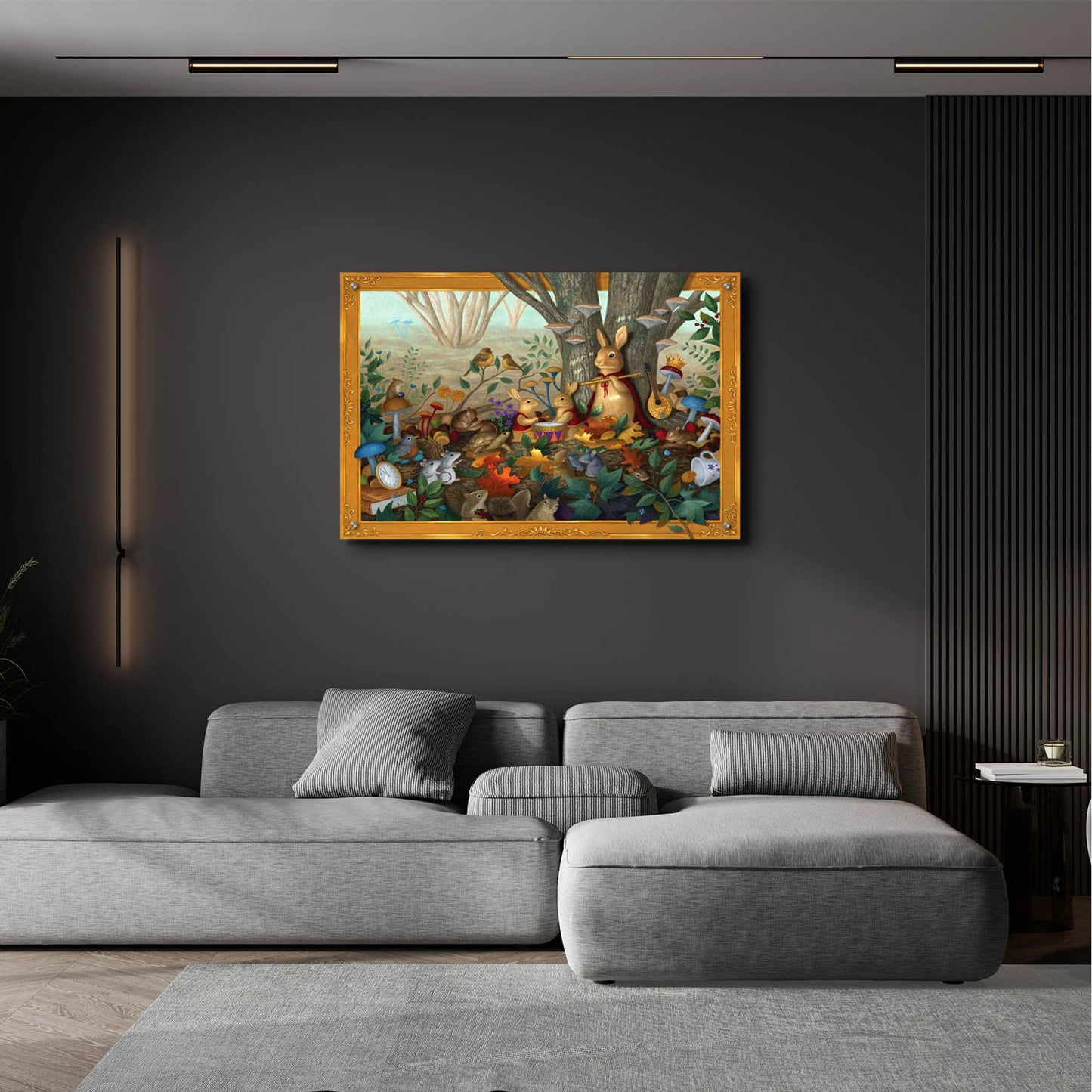 Epic Art 'Her Majesty In The Afternoon' by Gina Matarazzo, Acrylic Glass Wall Art,36x24