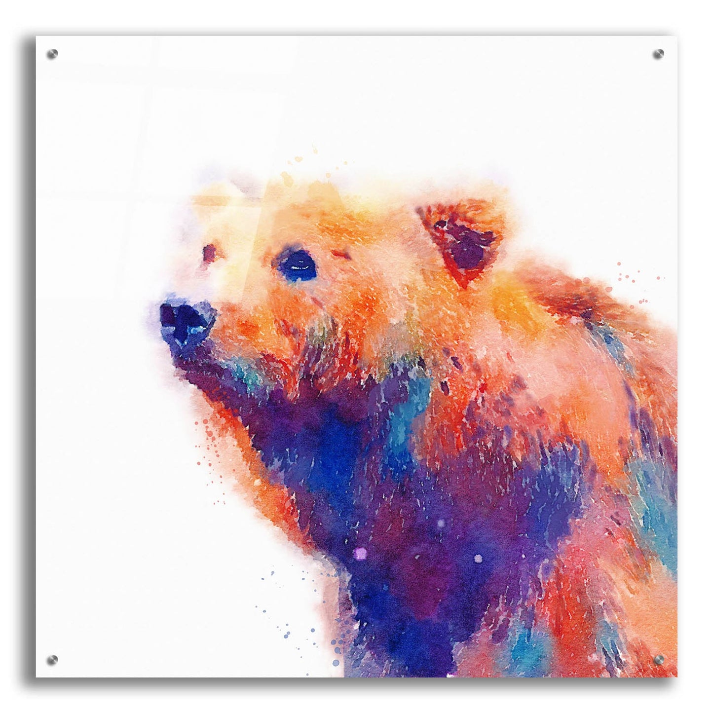 Epic Art 'The Protective Ii' by Jacqueline Maldonado, Acrylic Glass Wall Art