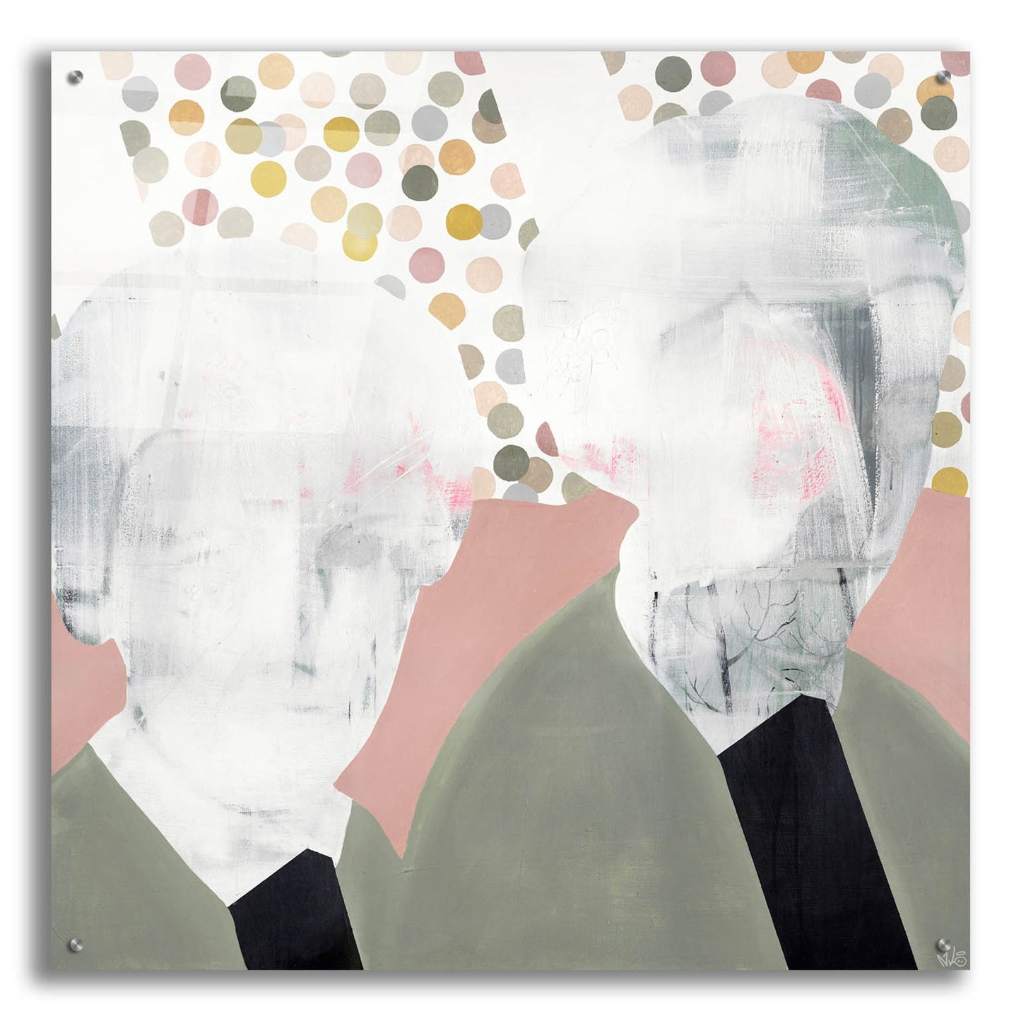 Epic Art 'Girlfriends' by Incado, Acrylic Glass Wall Art