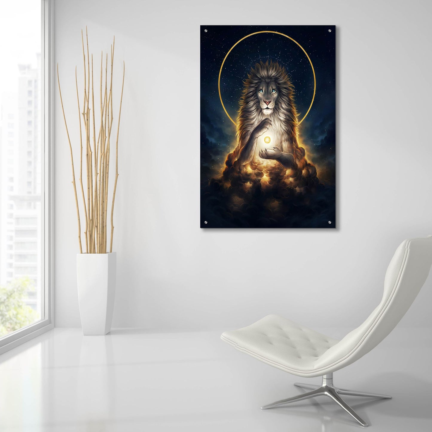 Epic Art 'Soul Keeper' by JoJoesArt, Acrylic Glass Wall Art,24x36