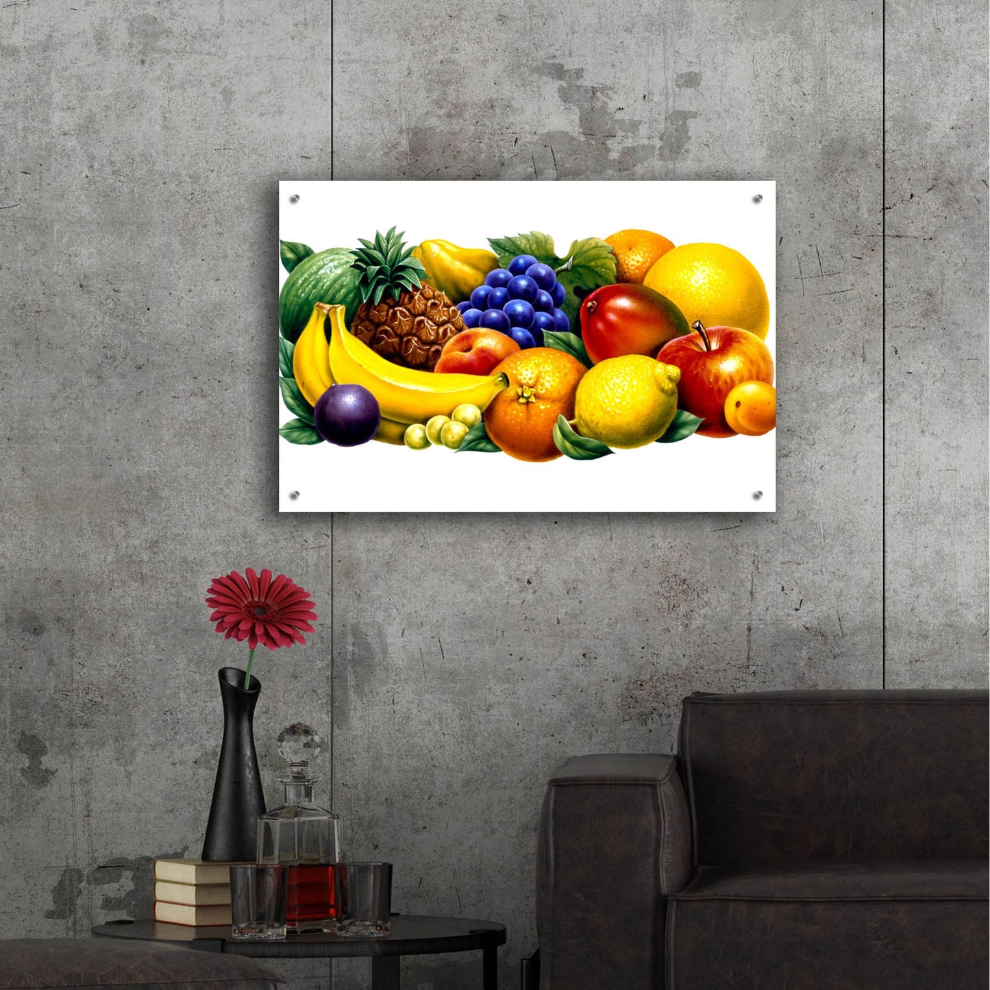 Epic Art 'Fruit' by Harro Maass, Acrylic Glass Wall Art,36x24