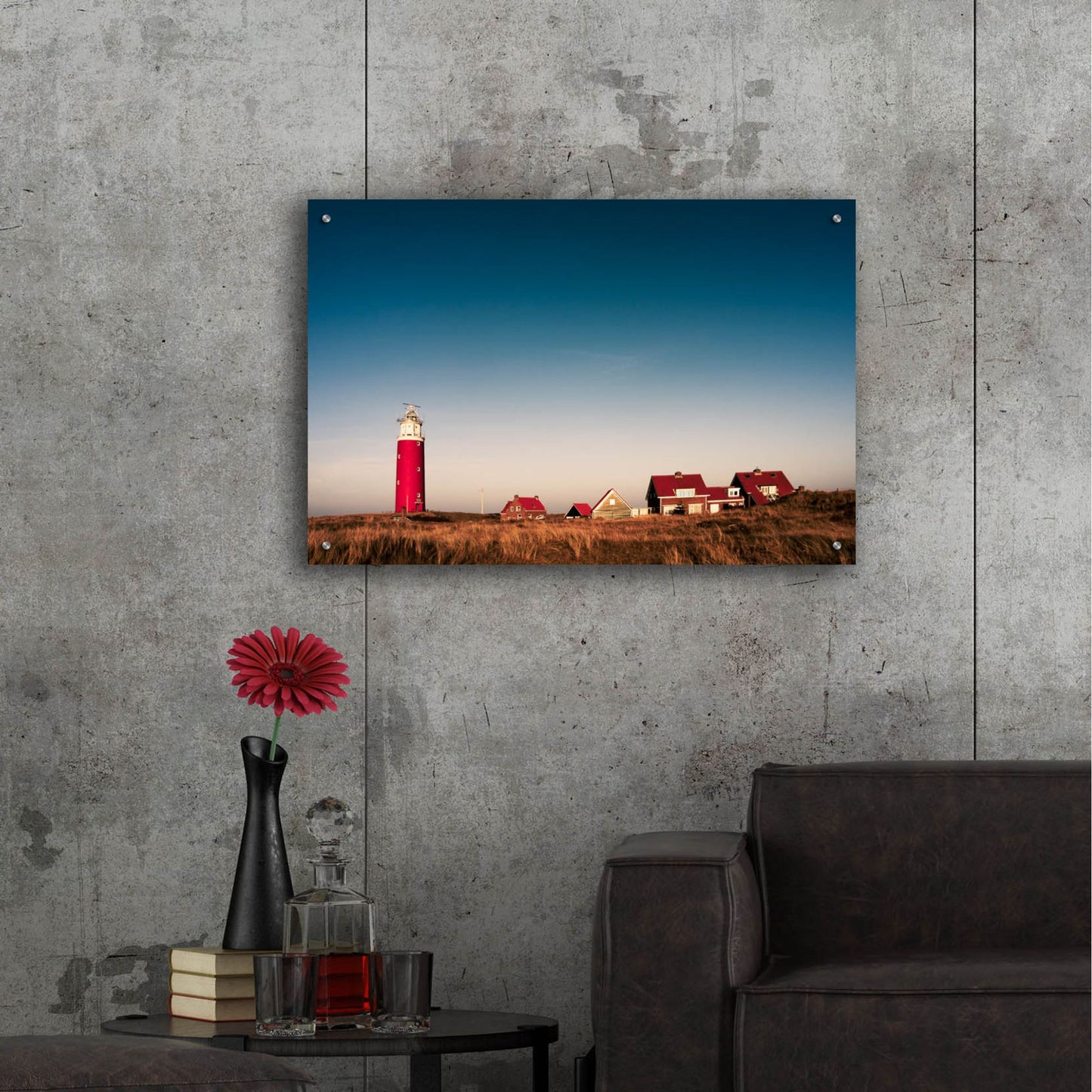 Epic Art 'Texel Lighthouse' by Istvan Nagy, Acrylic Glass Wall Art,36x24