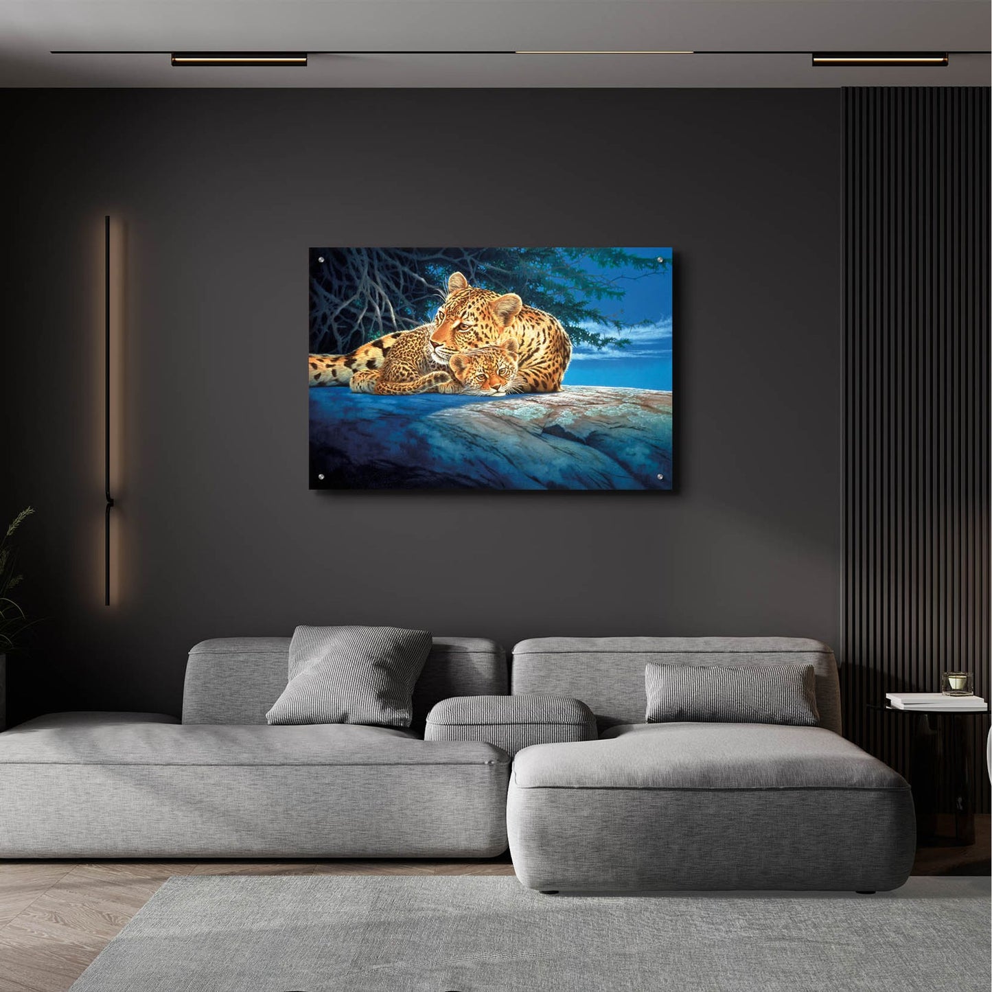 Epic Art 'Sunlight Filtering' by Joh Naito, Acrylic Glass Wall Art,36x24