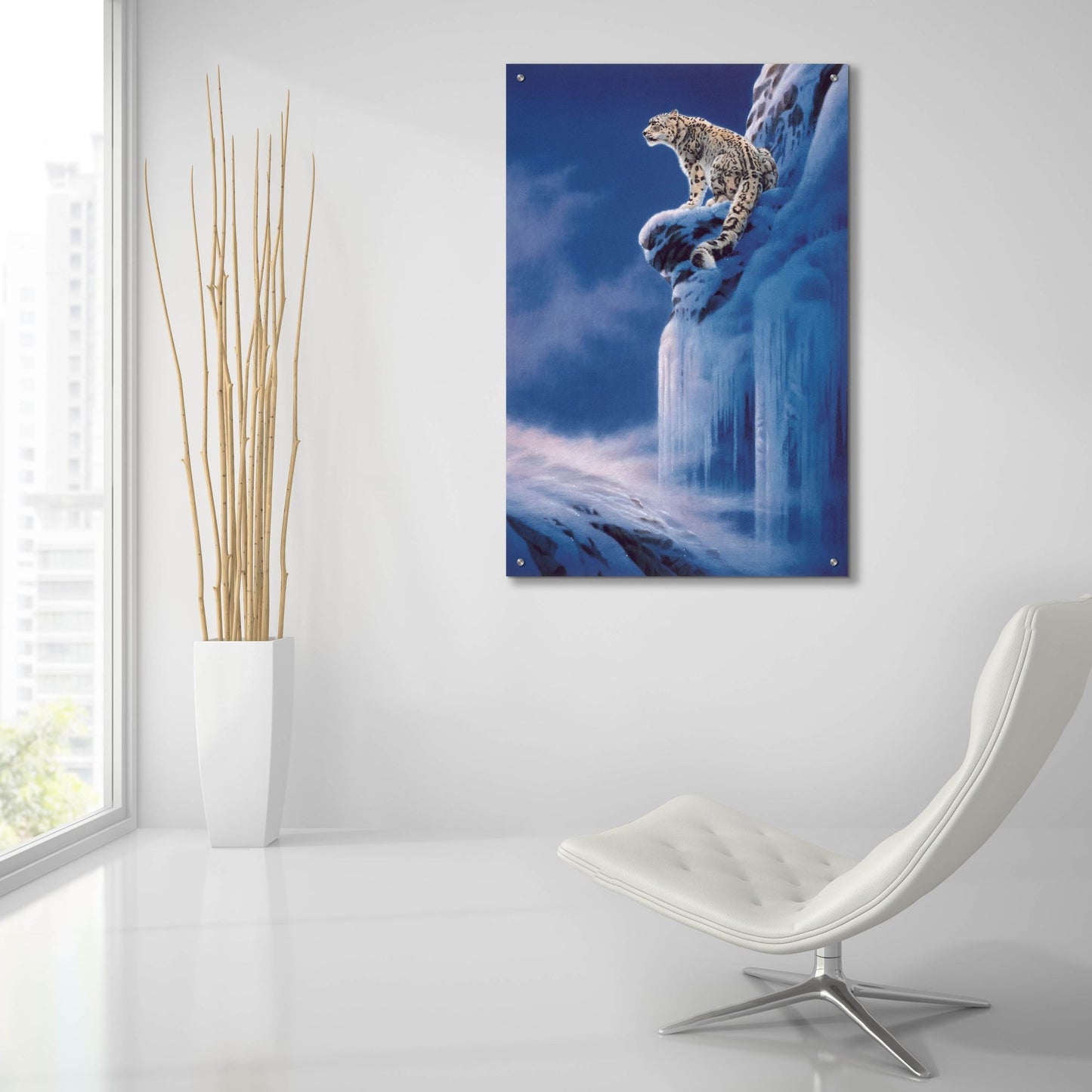 Epic Art 'Live In Himaroyan-Right' by Joh Naito, Acrylic Glass Wall Art,24x36