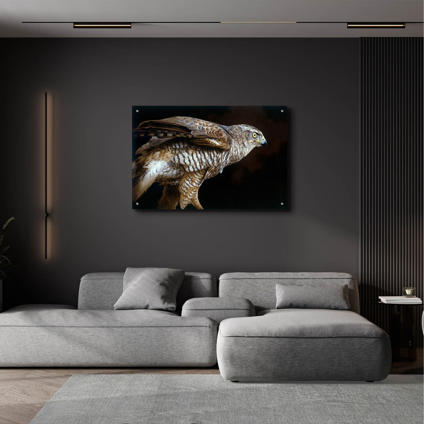 Epic Art 'Watchful' by Joh Naito, Acrylic Glass Wall Art,36x24