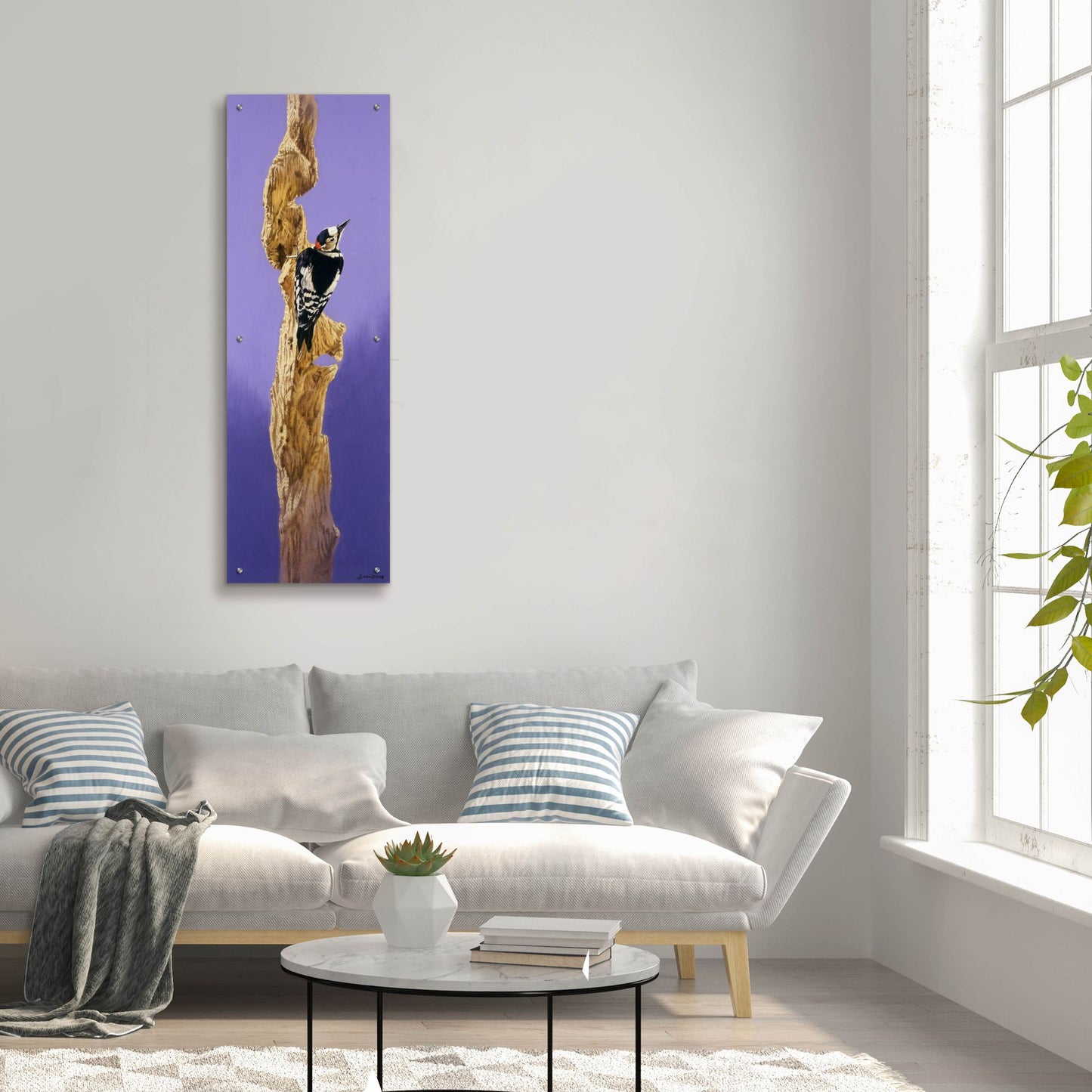 Epic Art 'Resting' by Joh Naito, Acrylic Glass Wall Art,16x48