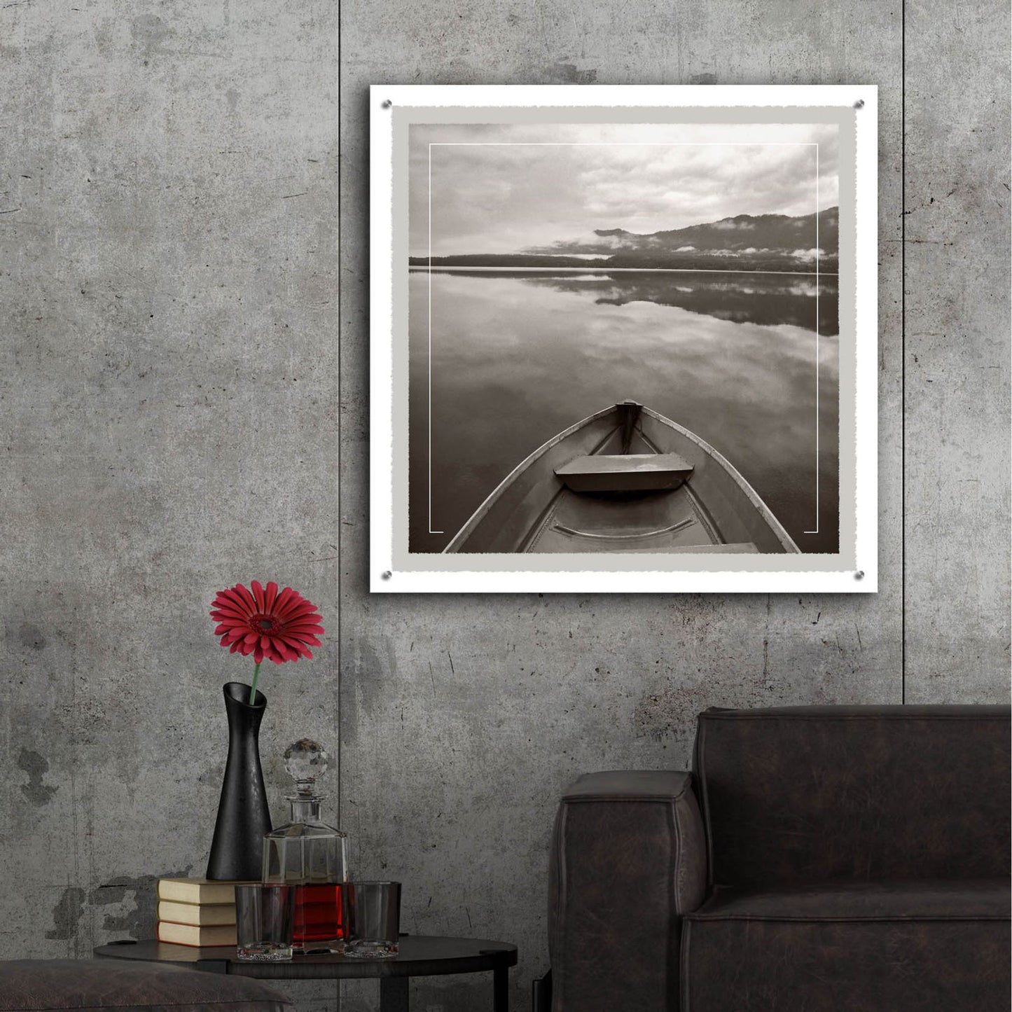 Epic Art 'Lake Quinault' by Monte Nagler, Acrylic Glass Wall Art,36x36