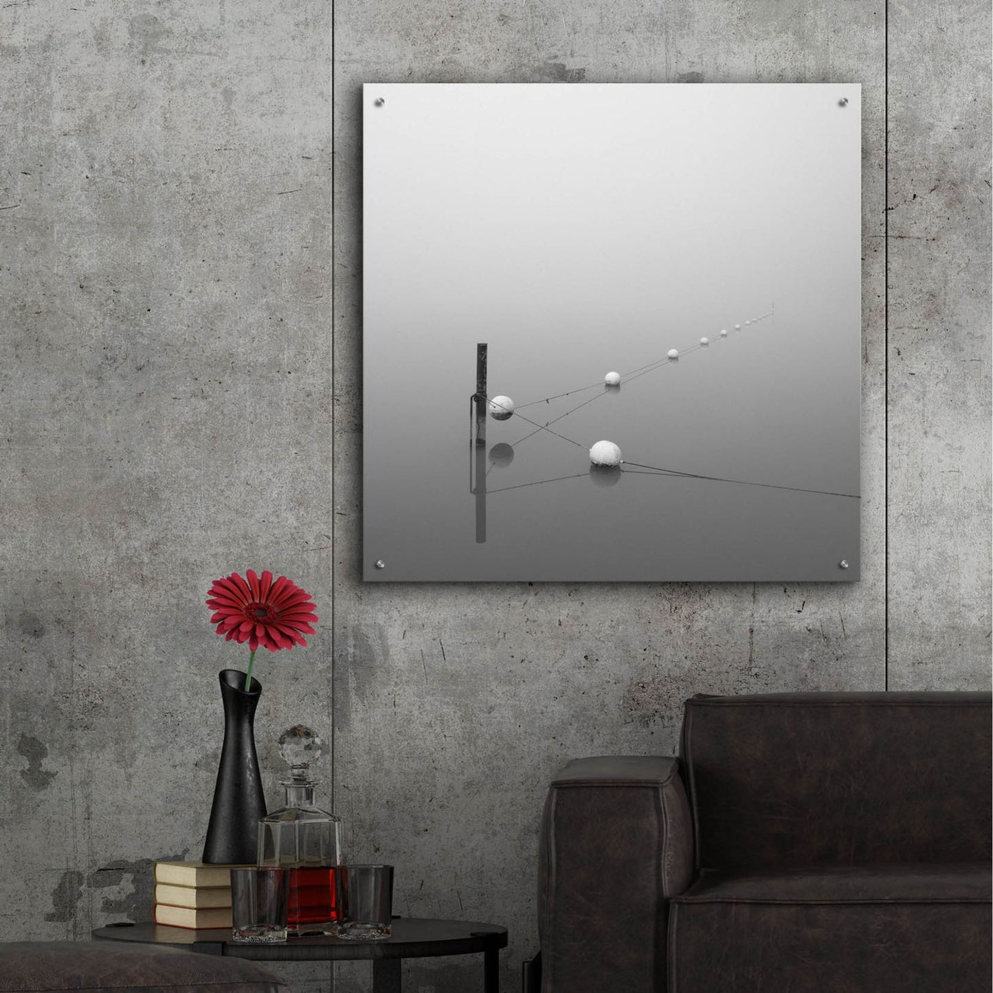 Epic Art 'Suspension' by Nicholas Bell Photography, Acrylic Glass Wall Art,36x36
