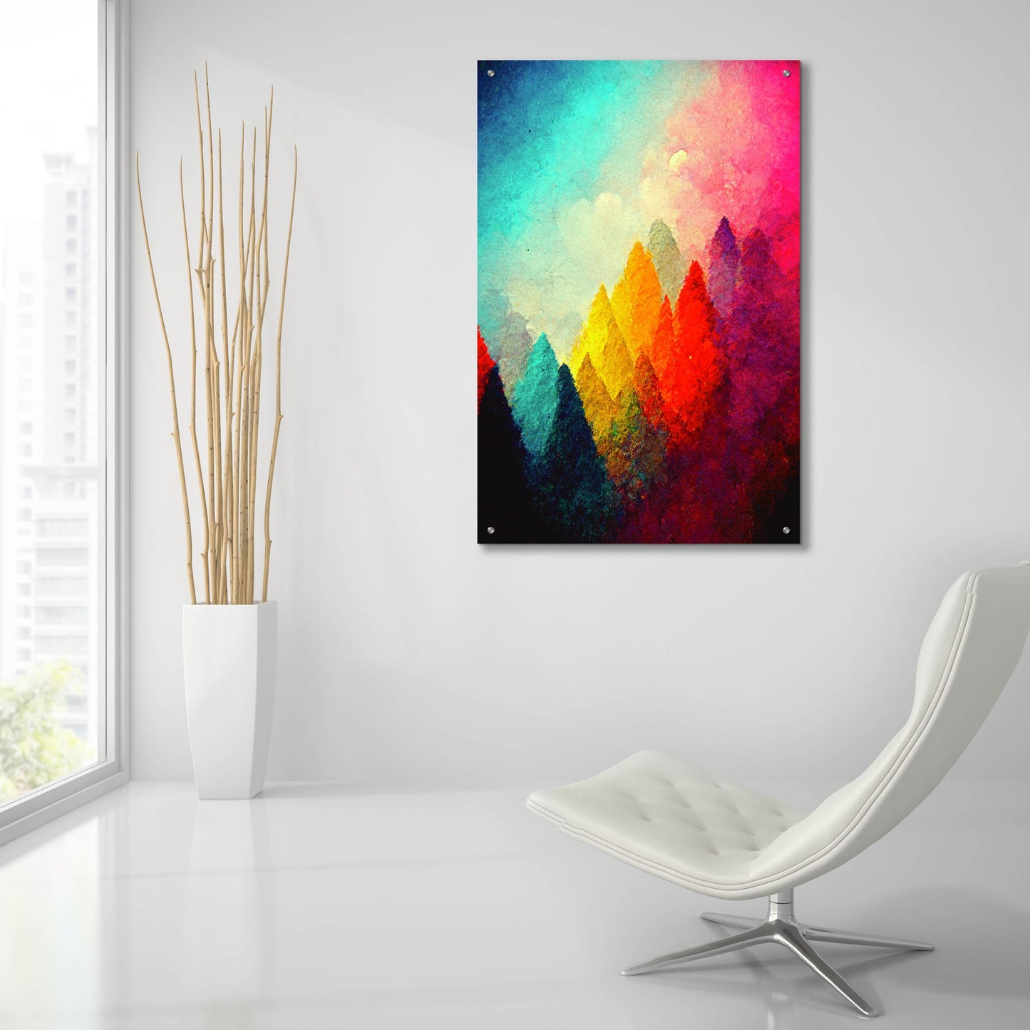 Epic Art 'Change Of Scenery 2' by Romantz Art, Acrylic Glass Wall Art,24x36