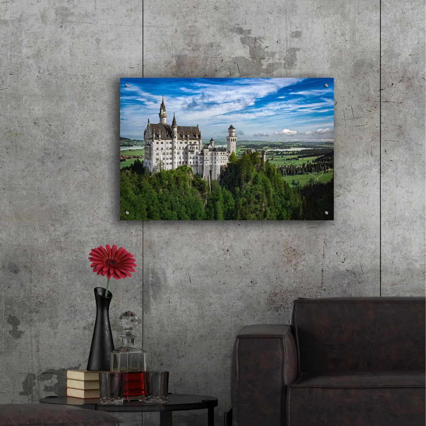 Epic Art 'Castle In The Sky' by Jonathan Ross, Acrylic Glass Wall Art,36x24