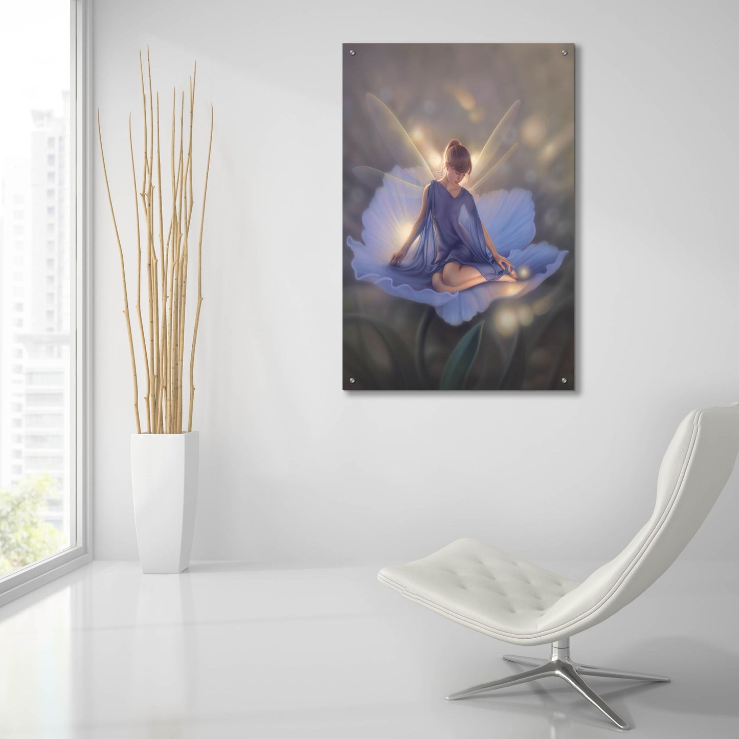 Epic Art 'In The Garden Of Light' by Kirk Reinert, Acrylic Glass Wall Art,24x36