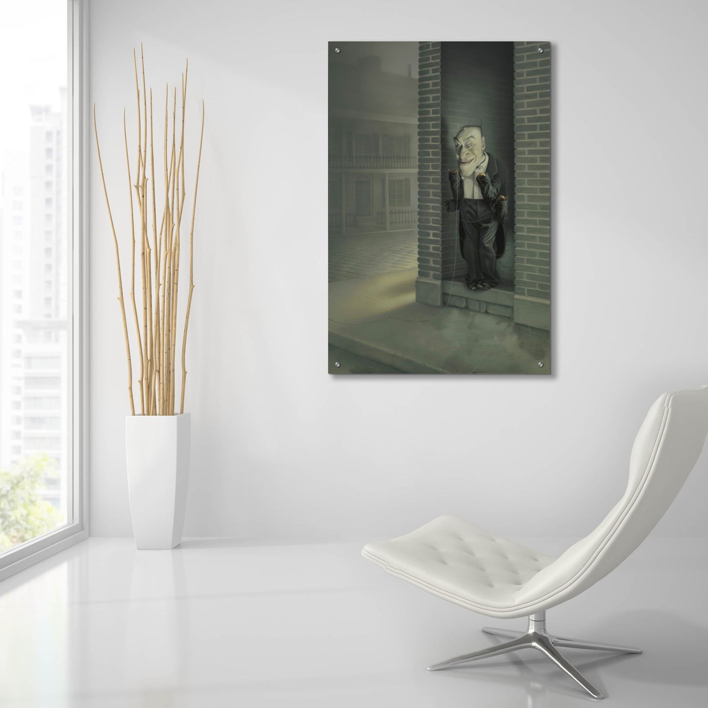 Epic Art 'Bug' by Kirk Reinert, Acrylic Glass Wall Art,24x36