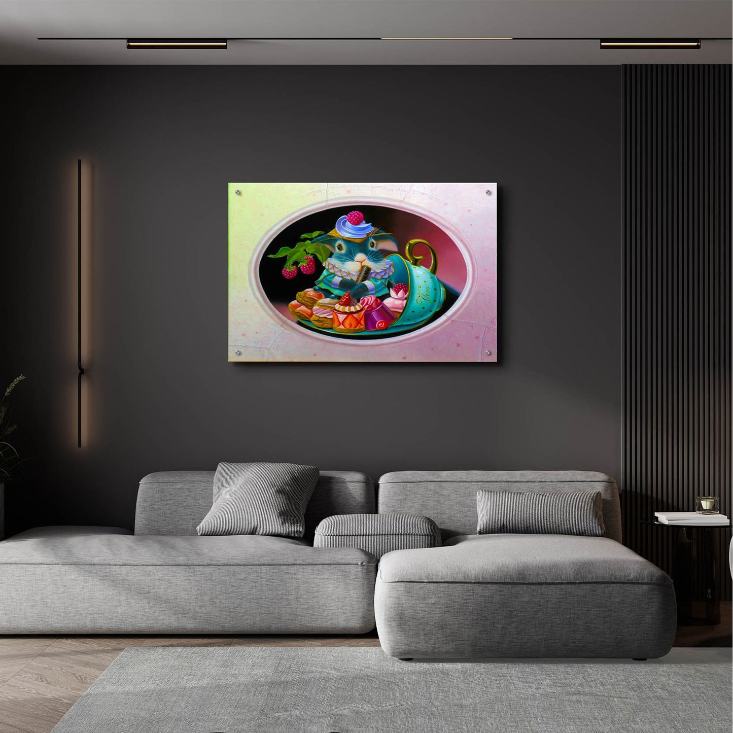 Epic Art 'Cup Of Plenty' by Valery Vecu Quitard, Acrylic Glass Wall Art,36x24