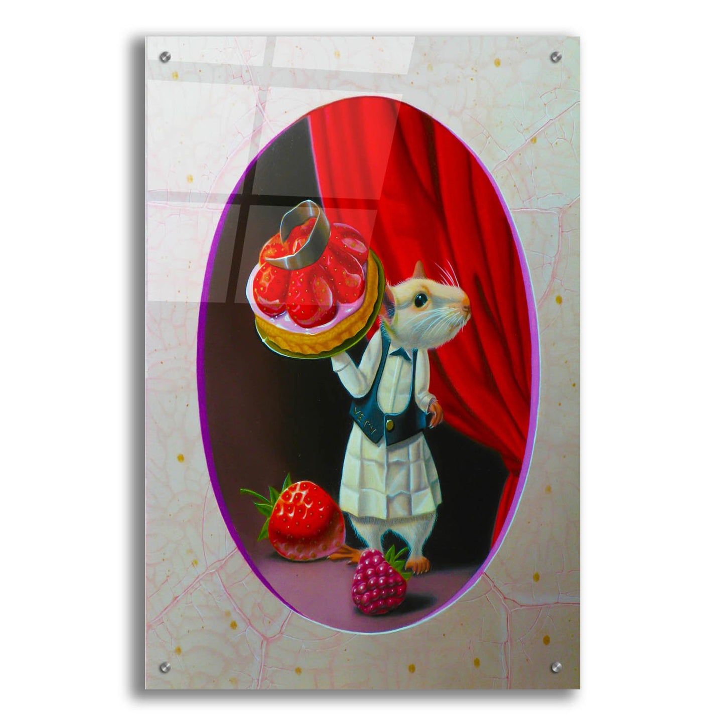 Epic Art 'Three-Star Service N2' by Valery Vecu Quitard, Acrylic Glass Wall Art