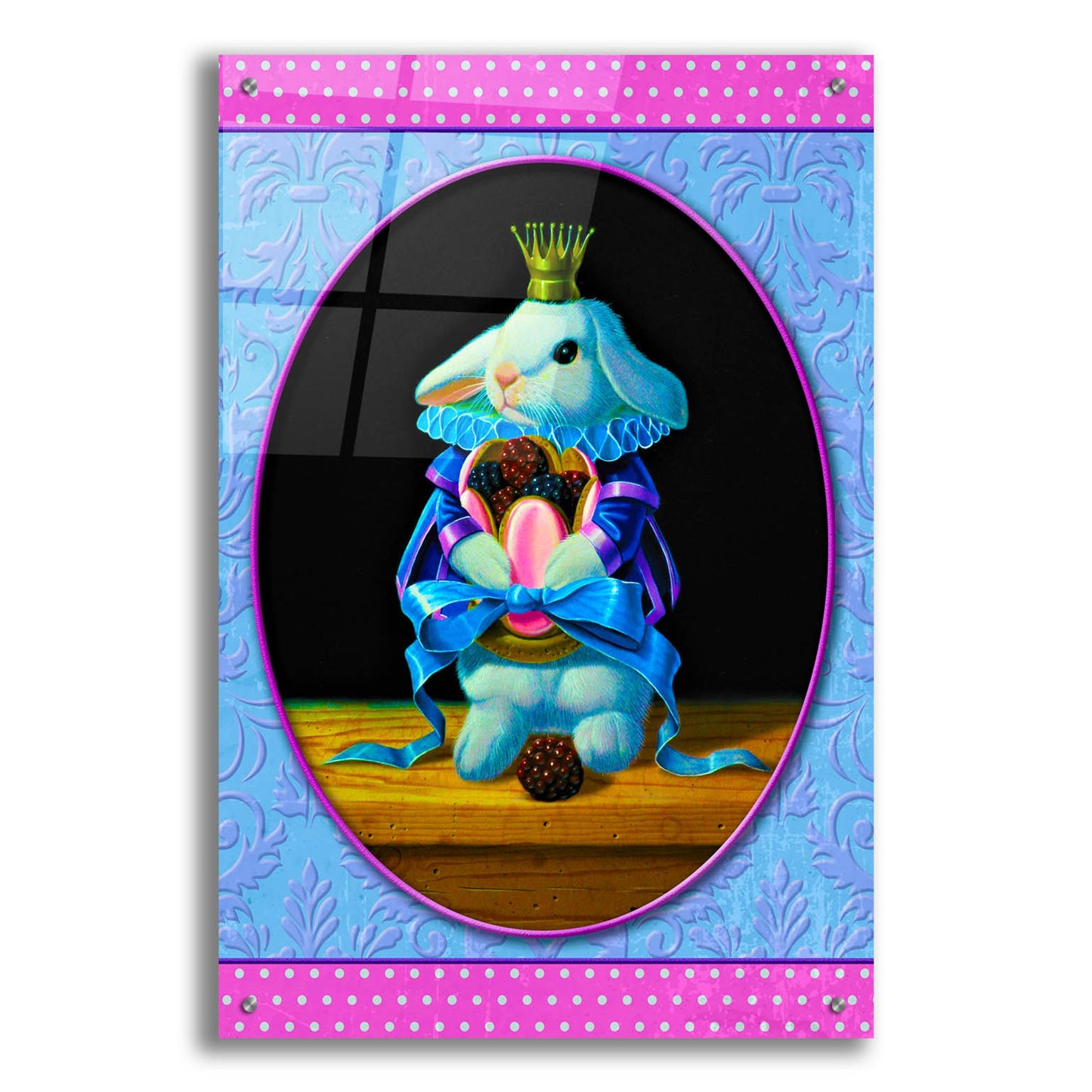 Epic Art 'Charlotte' by Valery Vecu Quitard, Acrylic Glass Wall Art