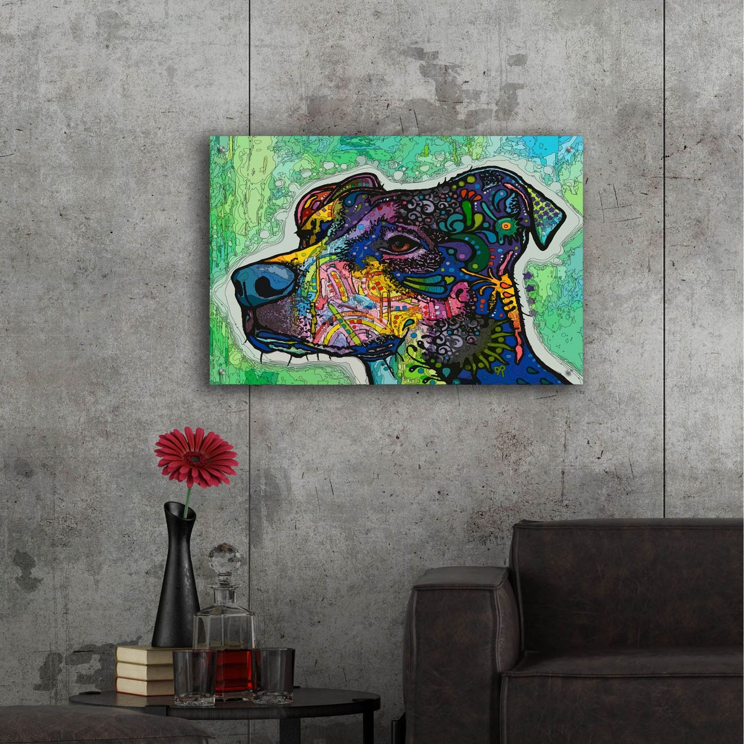 Epic Art 'Poise' by Dean Russo Studios, Acrylic Glass Wall Art,36x24