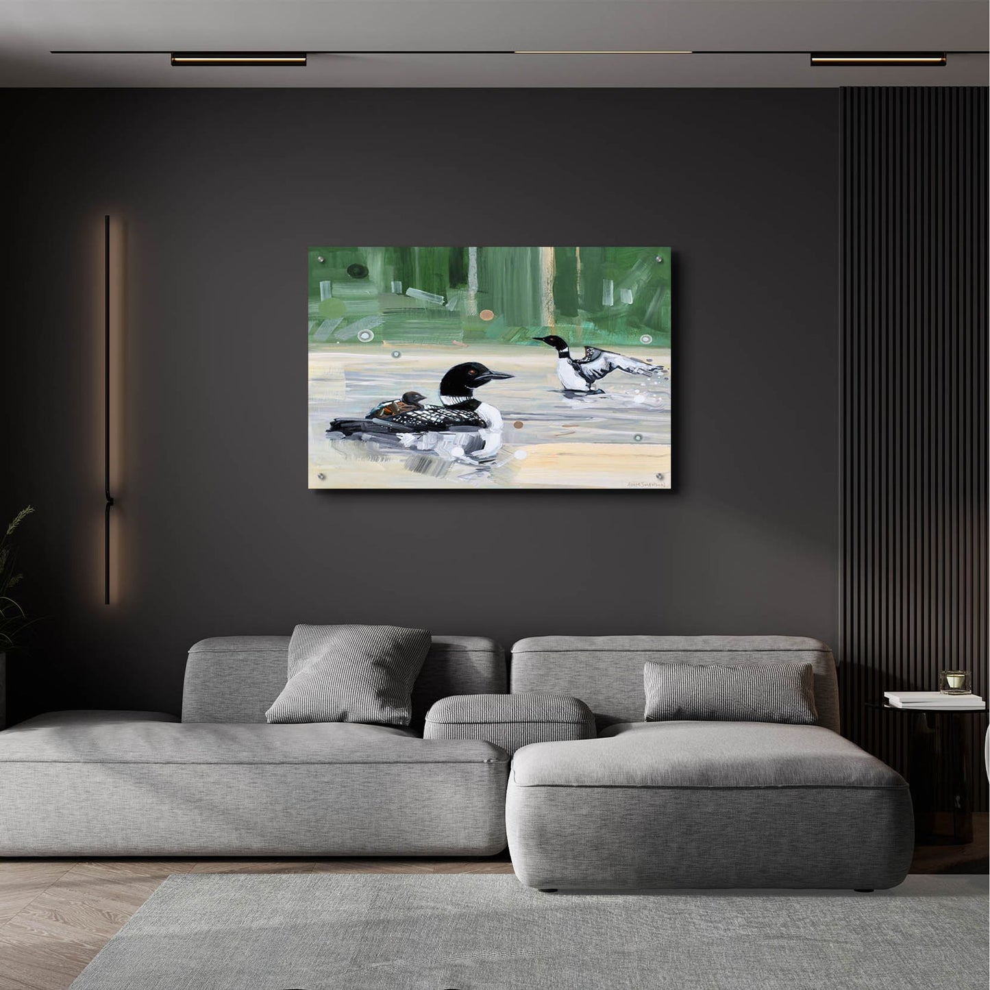 Epic Art ' Acting Looney' by Adam Swanson, Acrylic Glass Wall Art,36x24