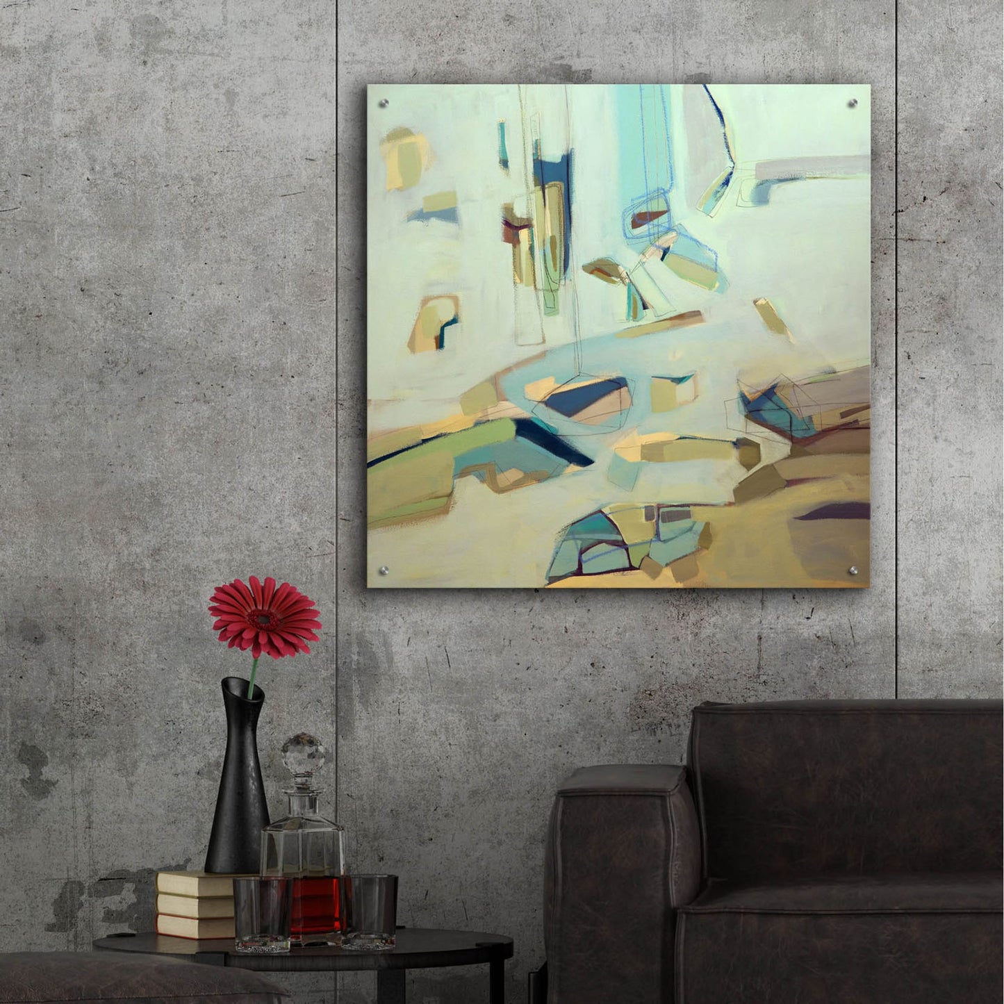 Epic Art ' What Can I Give' by Caroline Rufo, Acrylic Glass Wall Art,36x36