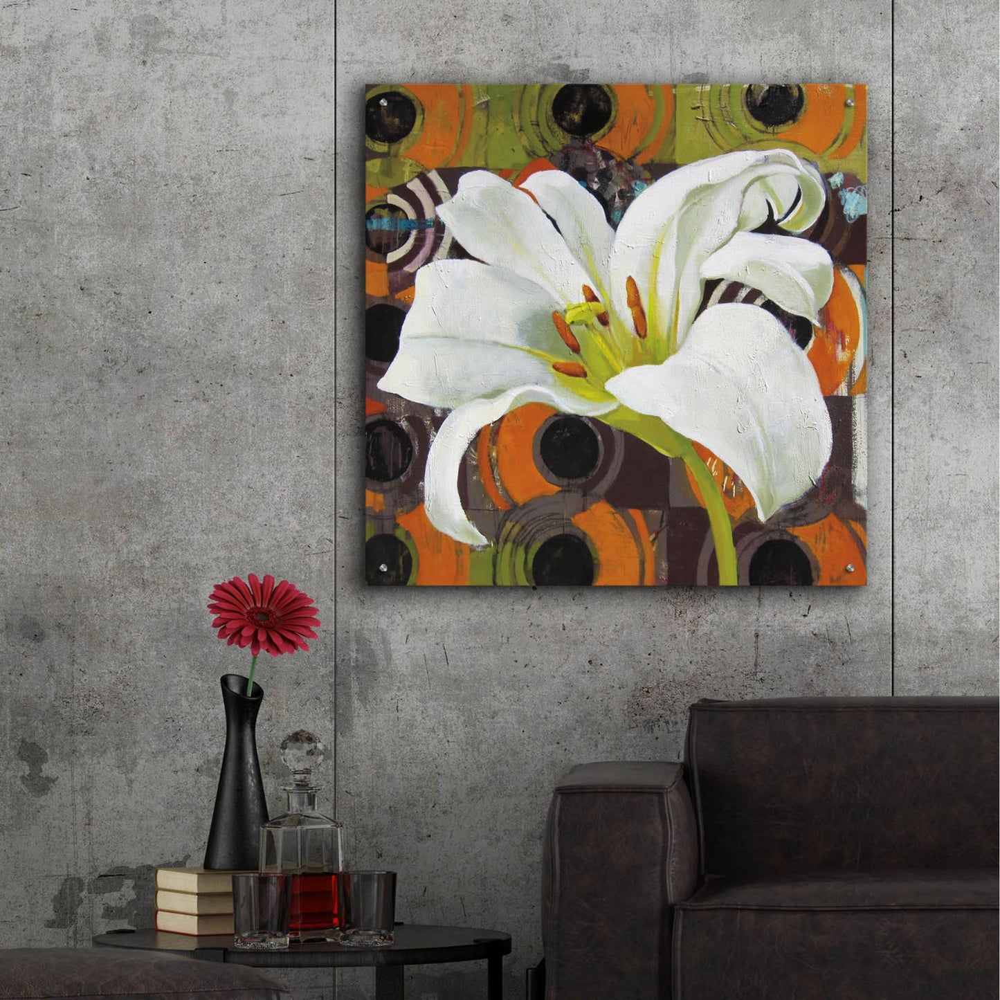 Epic Art ' Hope & Union' by Jennifer Rasmusson, Acrylic Glass Wall Art,36x36