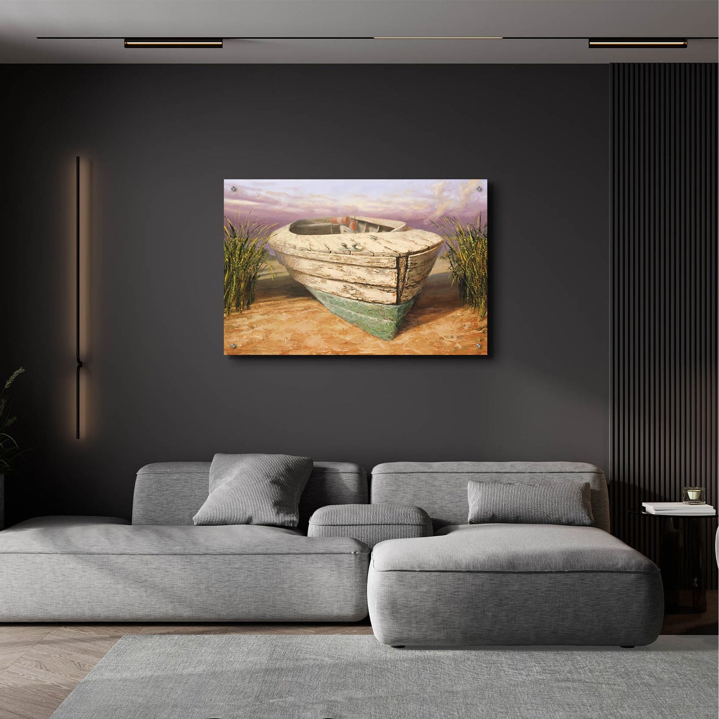 Epic Art ' Launch in Dunes' by Karl Soderlund, Acrylic Glass Wall Art,36x24
