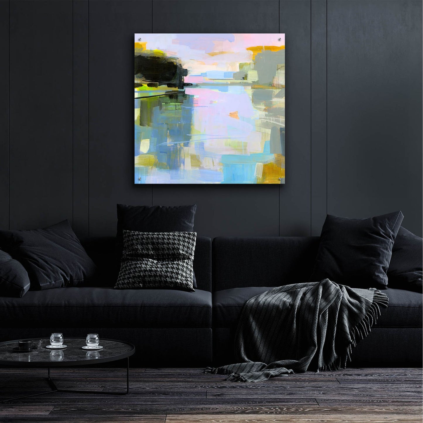 Epic Art ' Chauncey Creek' by Kathleen Robbins, Acrylic Glass Wall Art,36x36