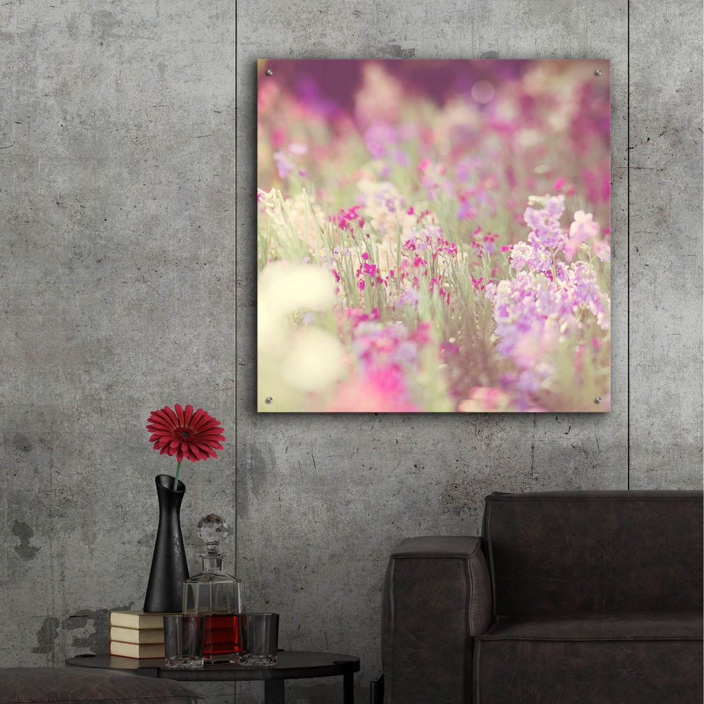 Epic Art ' Monet' by Myan Soffia, Acrylic Glass Wall Art,36x36