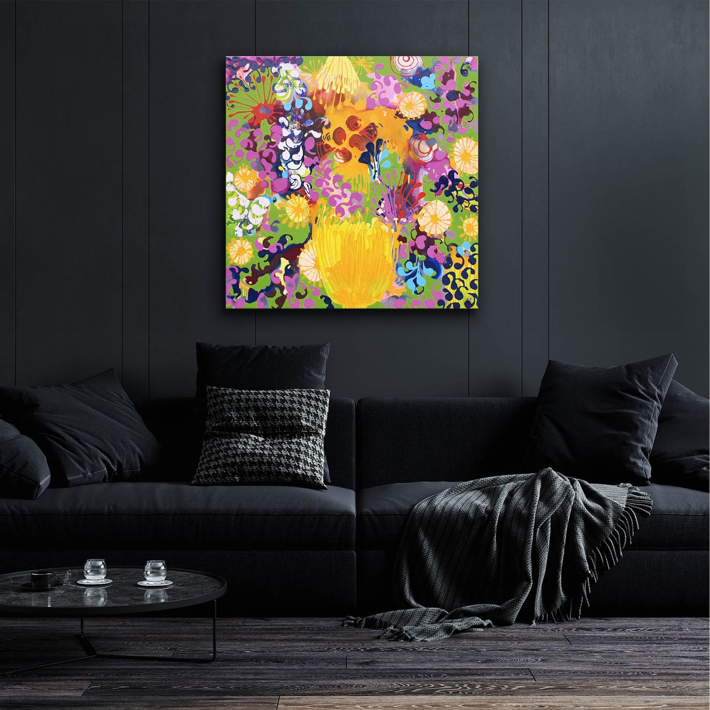 Epic Art ' Hard Candy' by Sofie Siegmann, Acrylic Glass Wall Art,36x36