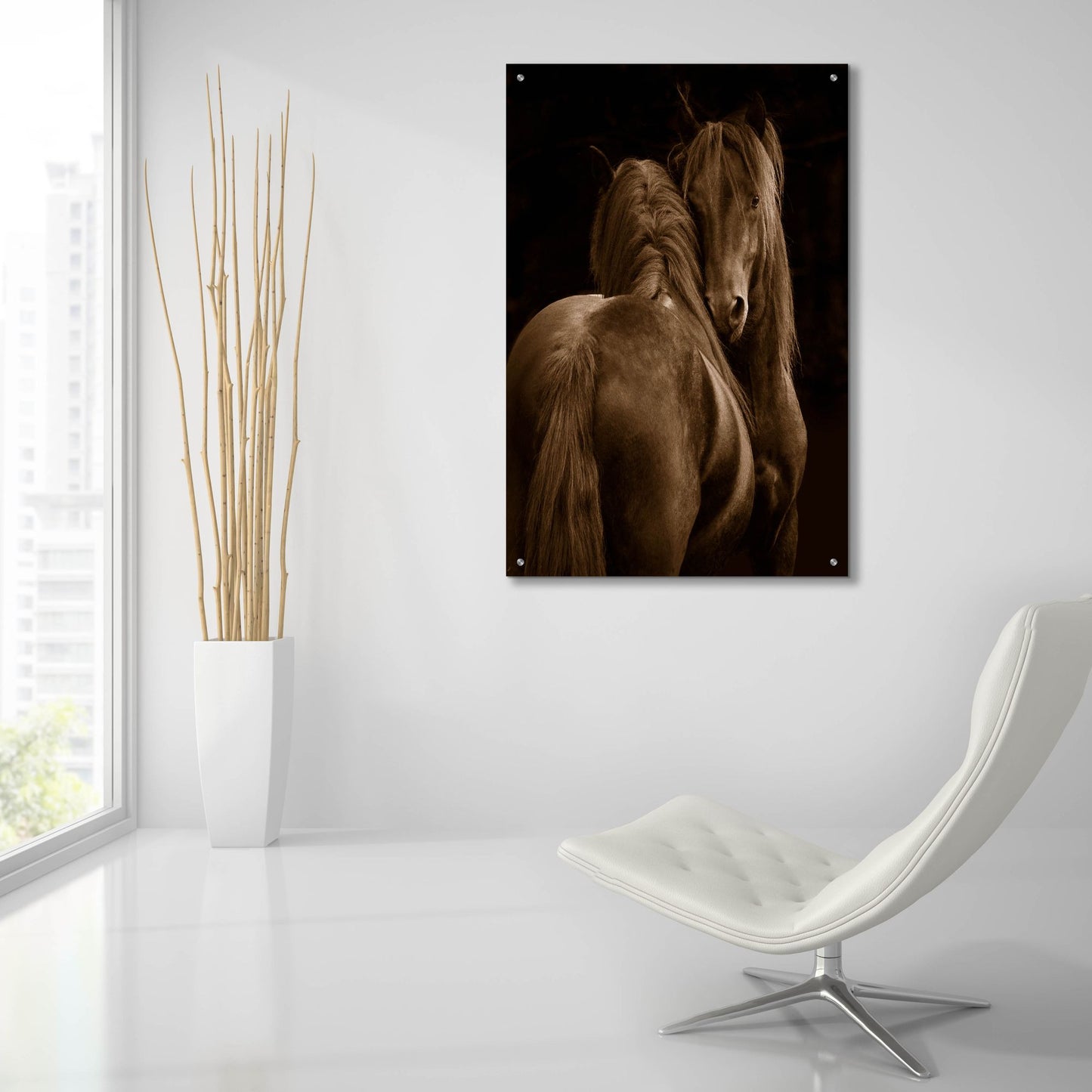 Epic Art ' Tenderness I' by Tony Stromberg, Acrylic Glass Wall Art,24x36