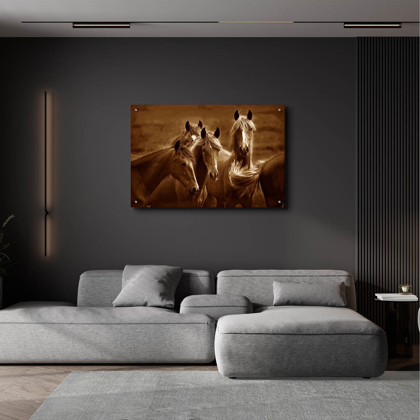 Epic Art ' Bad Girls' by Tony Stromberg, Acrylic Glass Wall Art,36x24