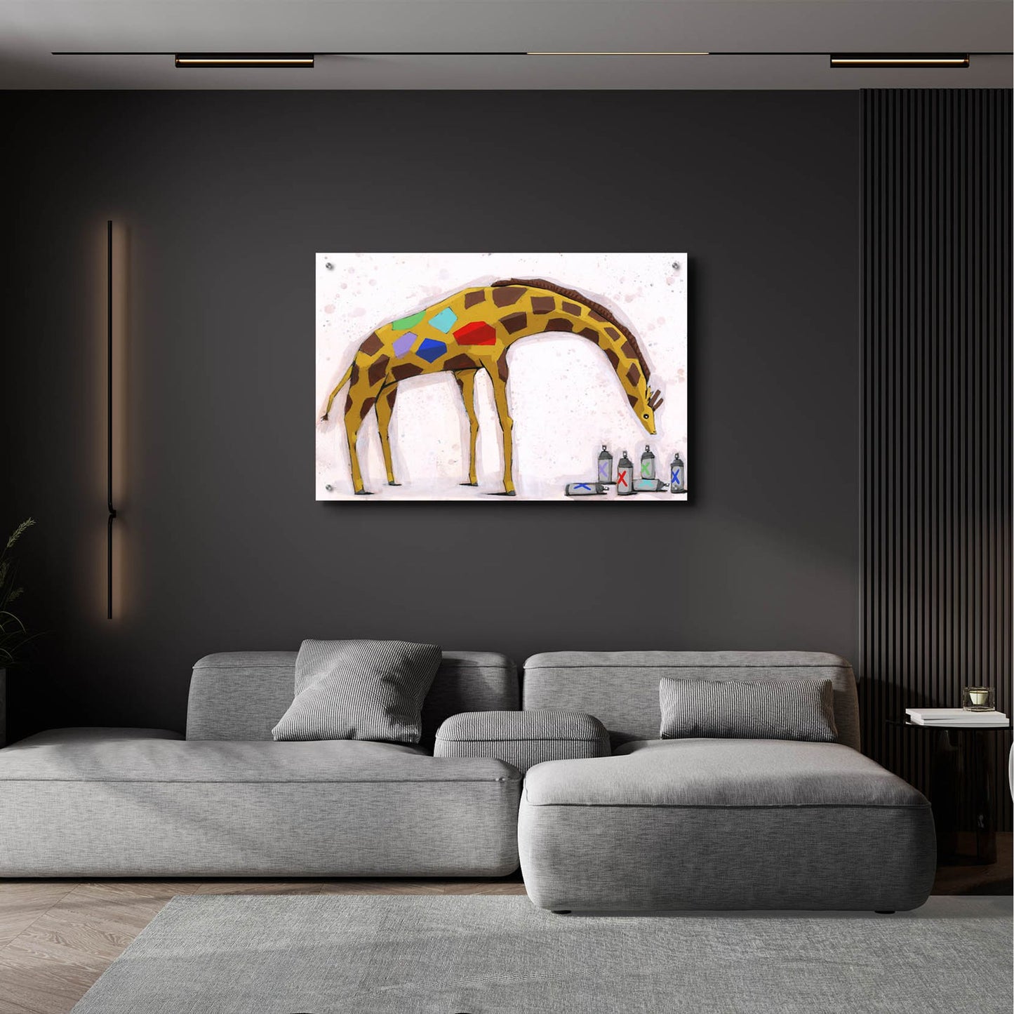 Epic Art 'Picking New Colors' by Ric Stultz, Acrylic Glass Wall Art,36x24