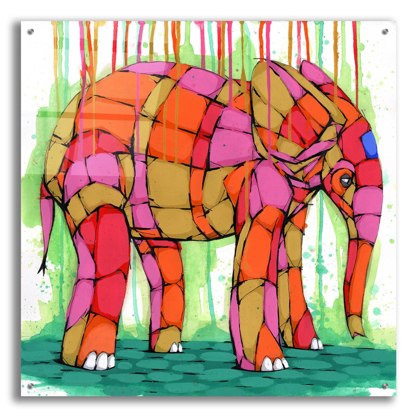 Epic Art 'Standing My Ground' by Ric Stultz, Acrylic Glass Wall Art